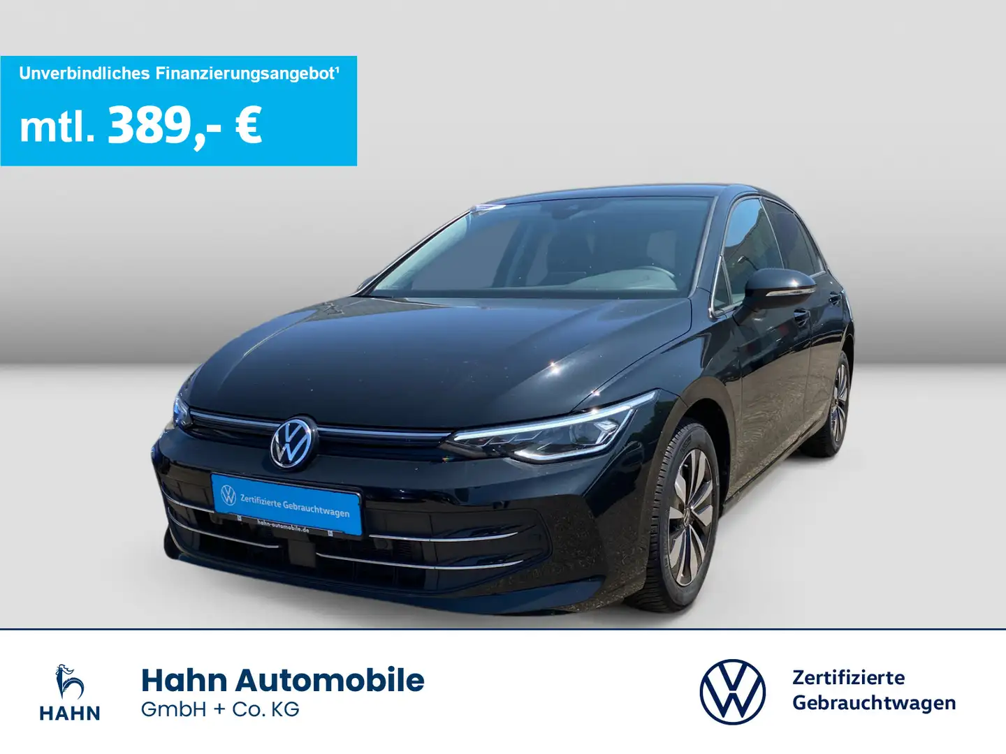 Volkswagen Golf VIII 2.0TDI Goal DSG LED NAVI PDC SITZH ACC Schwarz - 1