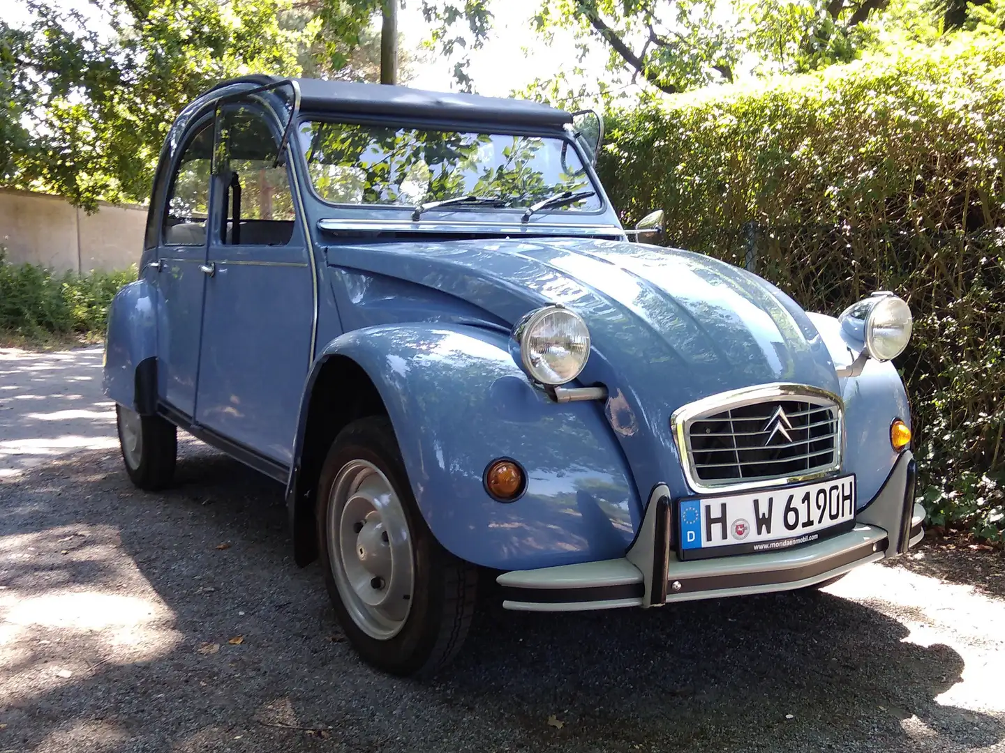 Citroen 2CV Modrá - 1