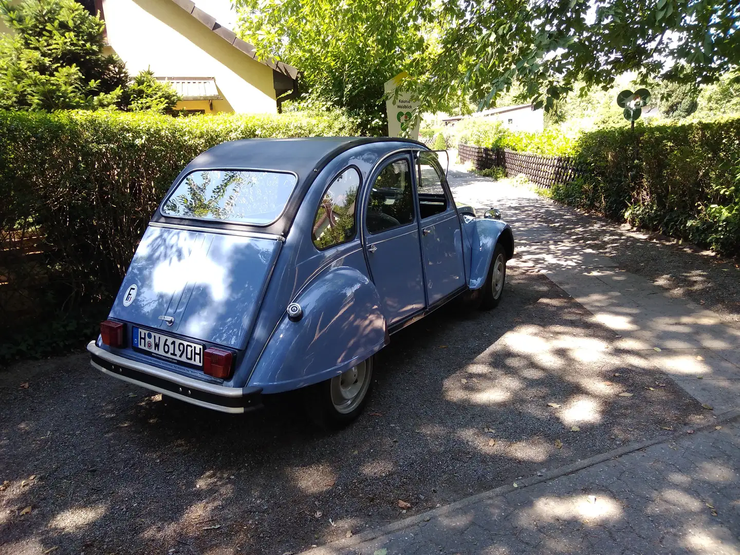 Citroen 2CV Modrá - 2