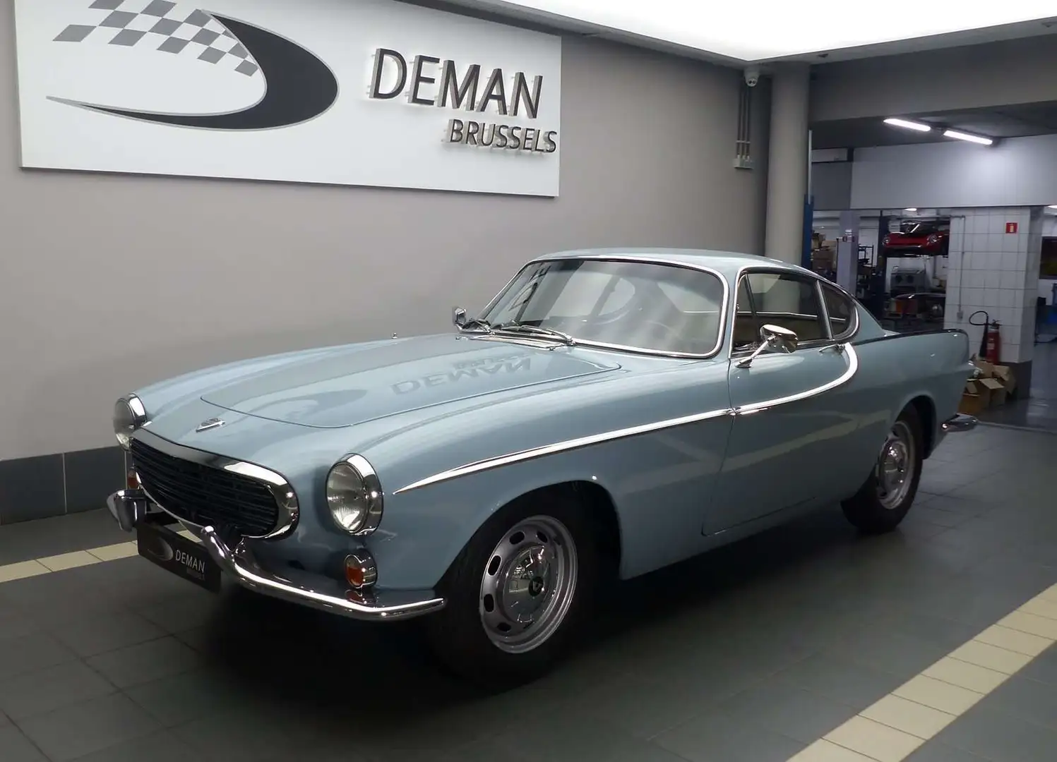 Volvo P1800 S * power steering * original color * overdrive Blue - 1