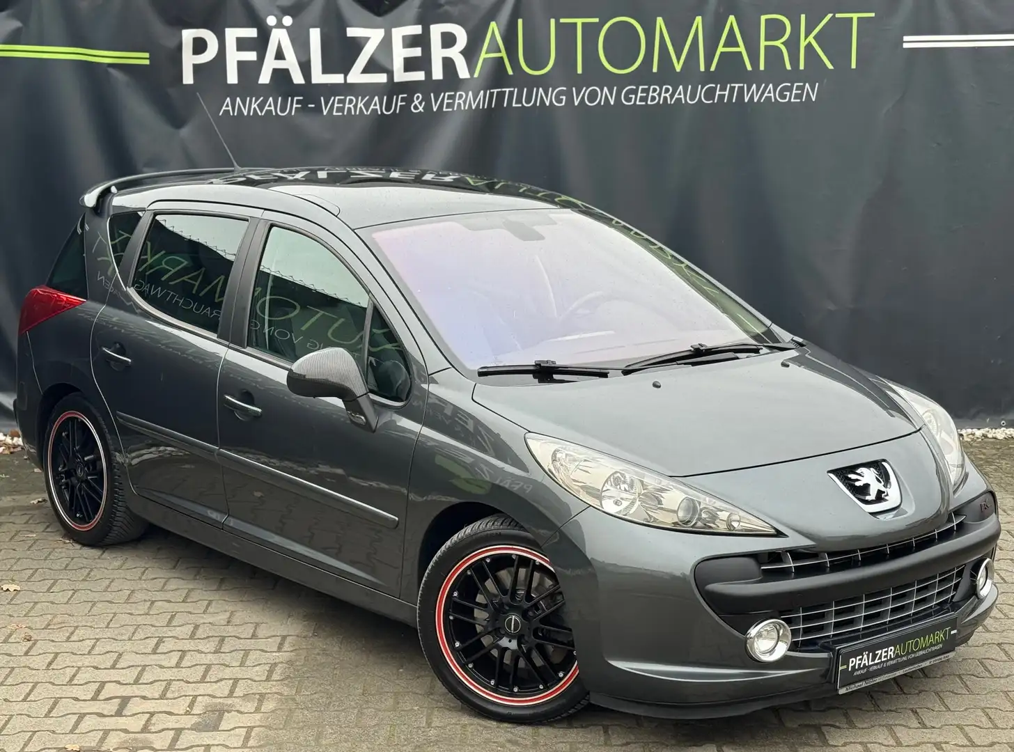 Peugeot 207 RC 1.6 THP 175 PS Kombi Seltenheit Borbet Carbon Grau - 1