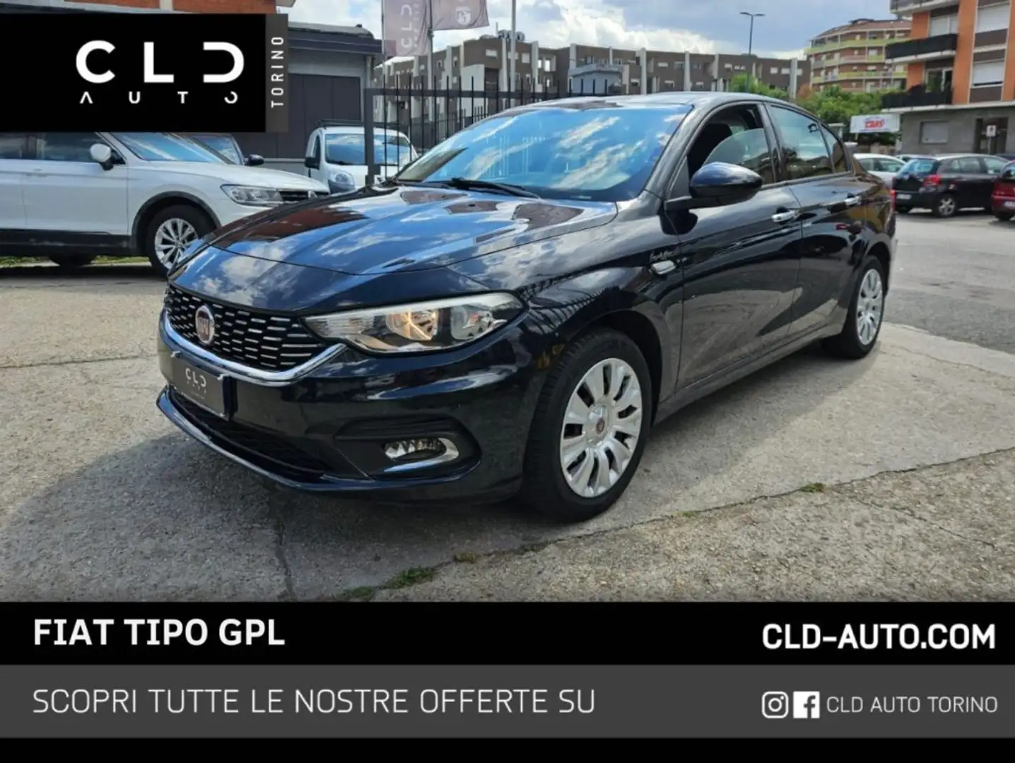 Fiat Tipo 1.4 T-Jet 120CV GPL 4 porte Easy Blu/Azzurro - 1