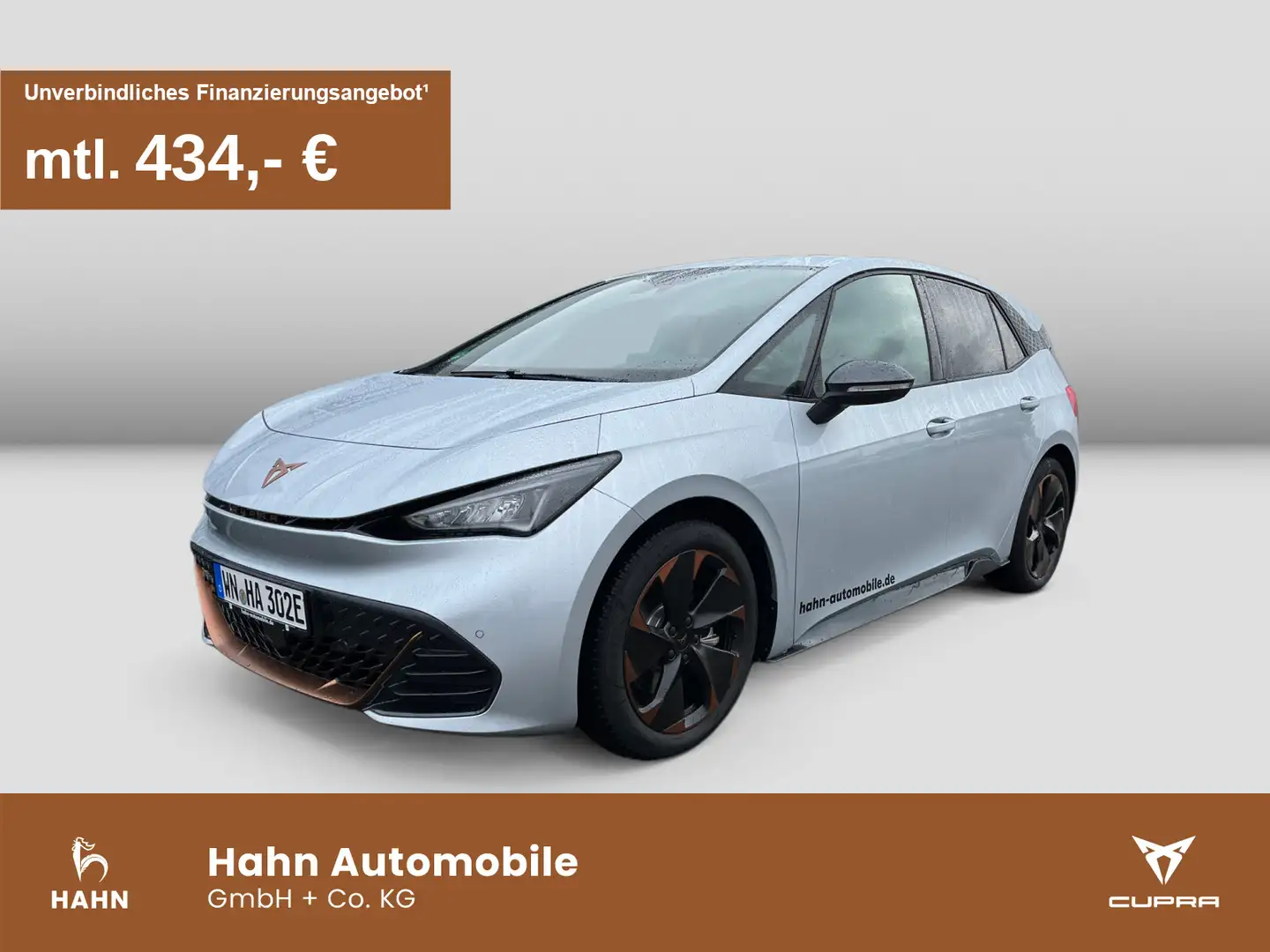 CUPRA Born Edition Dynamic 170 kW Nav. LED, Sitzh. Ezüst - 1