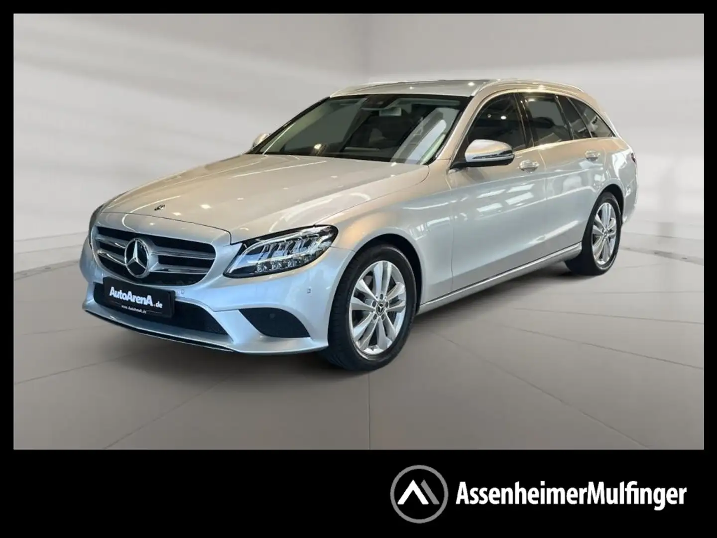 Mercedes-Benz C 200 d T Avantgarde +AHK+PDC+Navi+LED+Ambiente Silber - 1