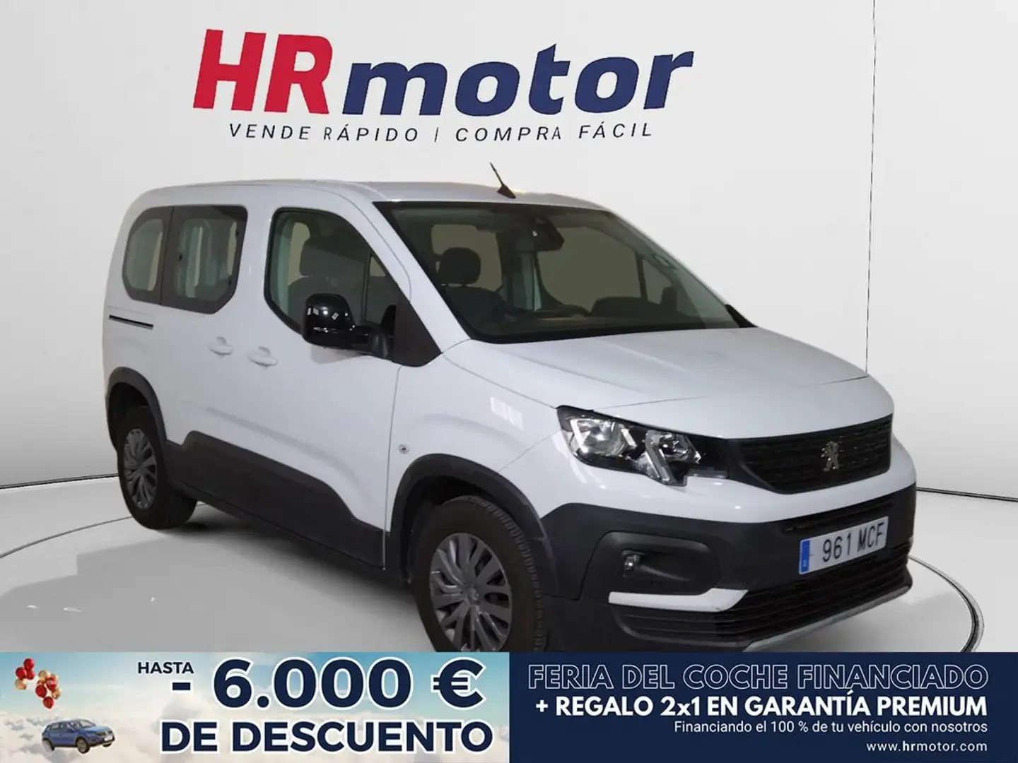 Peugeot Rifter Active Standard Blanco - 1
