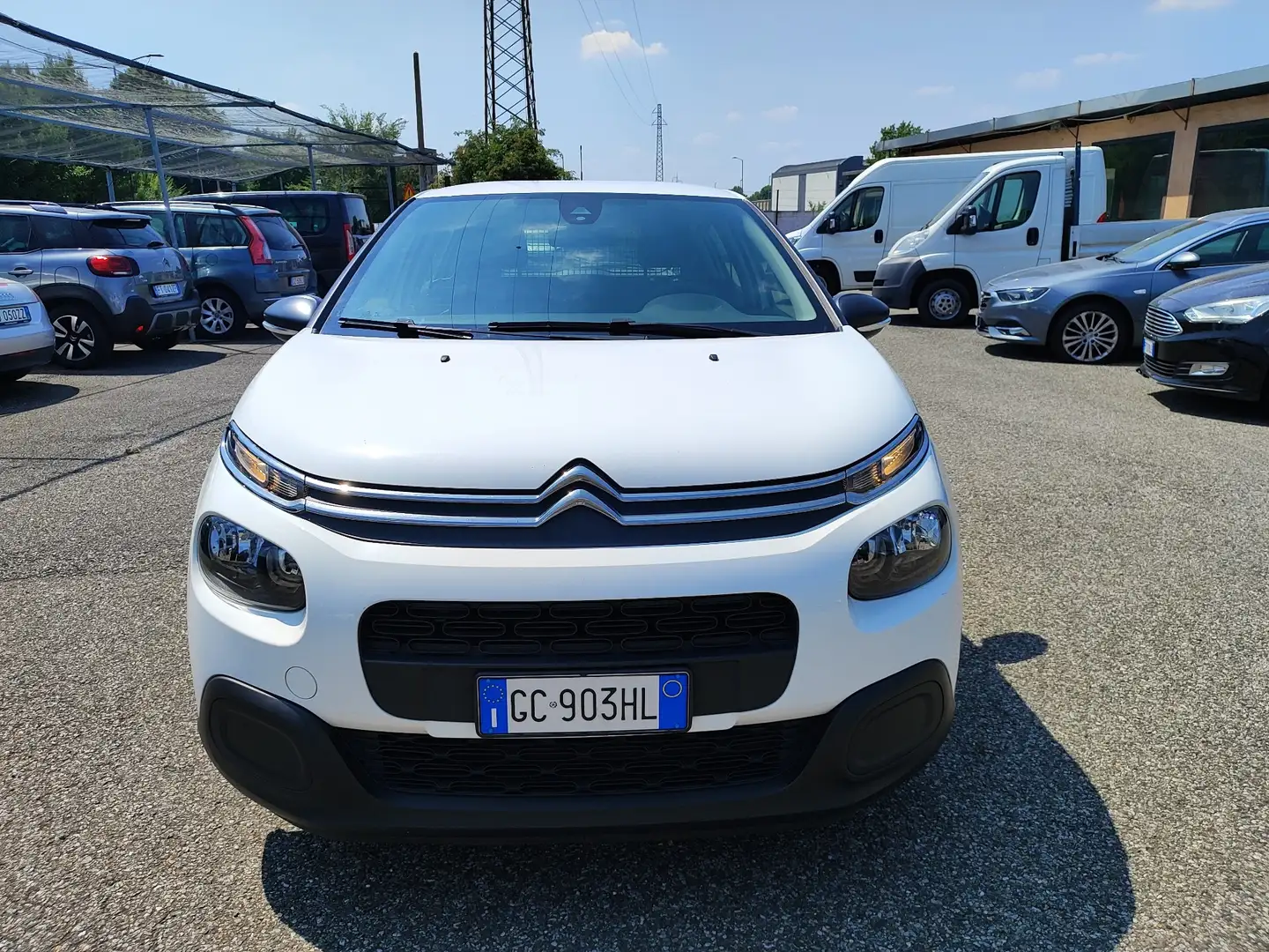 Citroen C3 Pure Tech 1.2 Van Euro 6 Bianco - 1