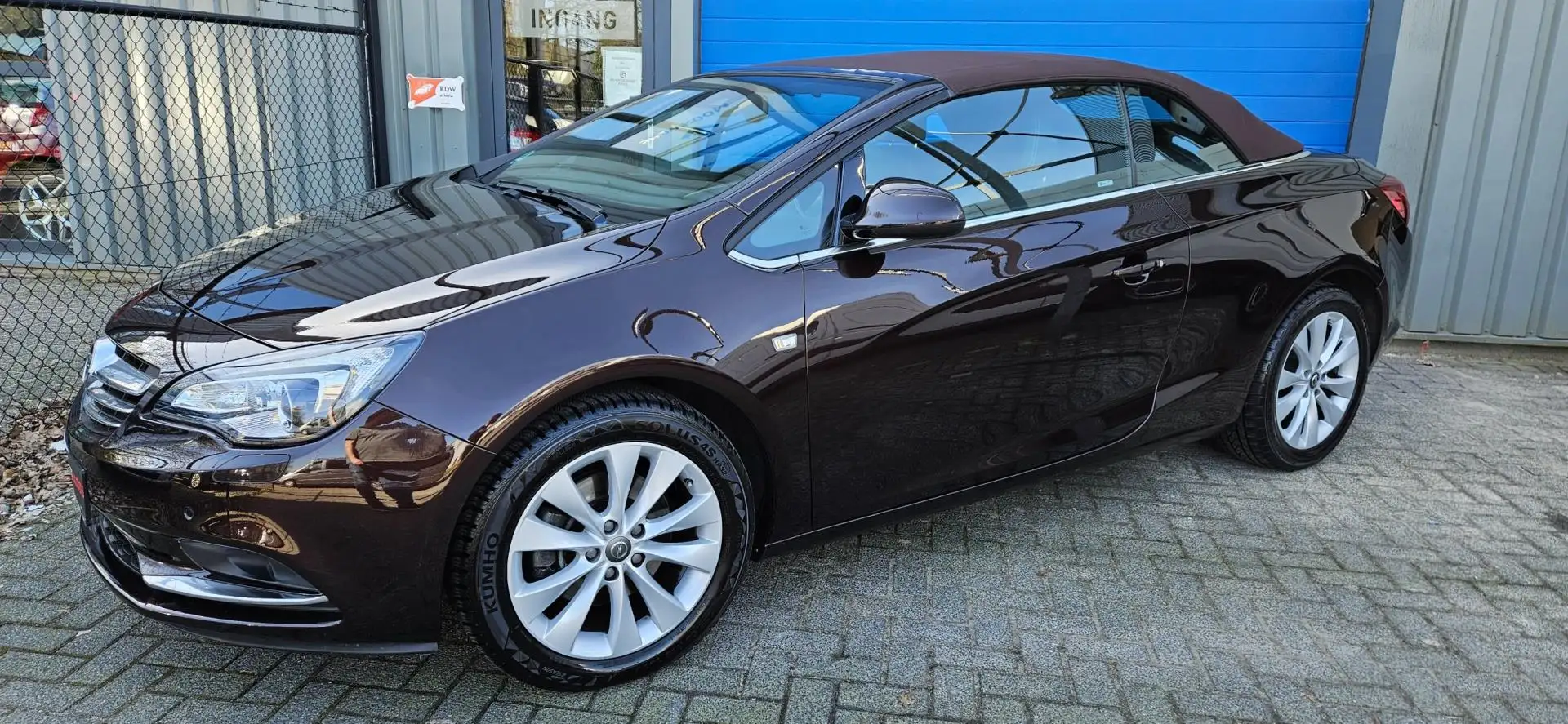 Opel Cascada 1.4T 140PK Navi Leder Xenon Climate Zeer Luxe!! Marrón - 2
