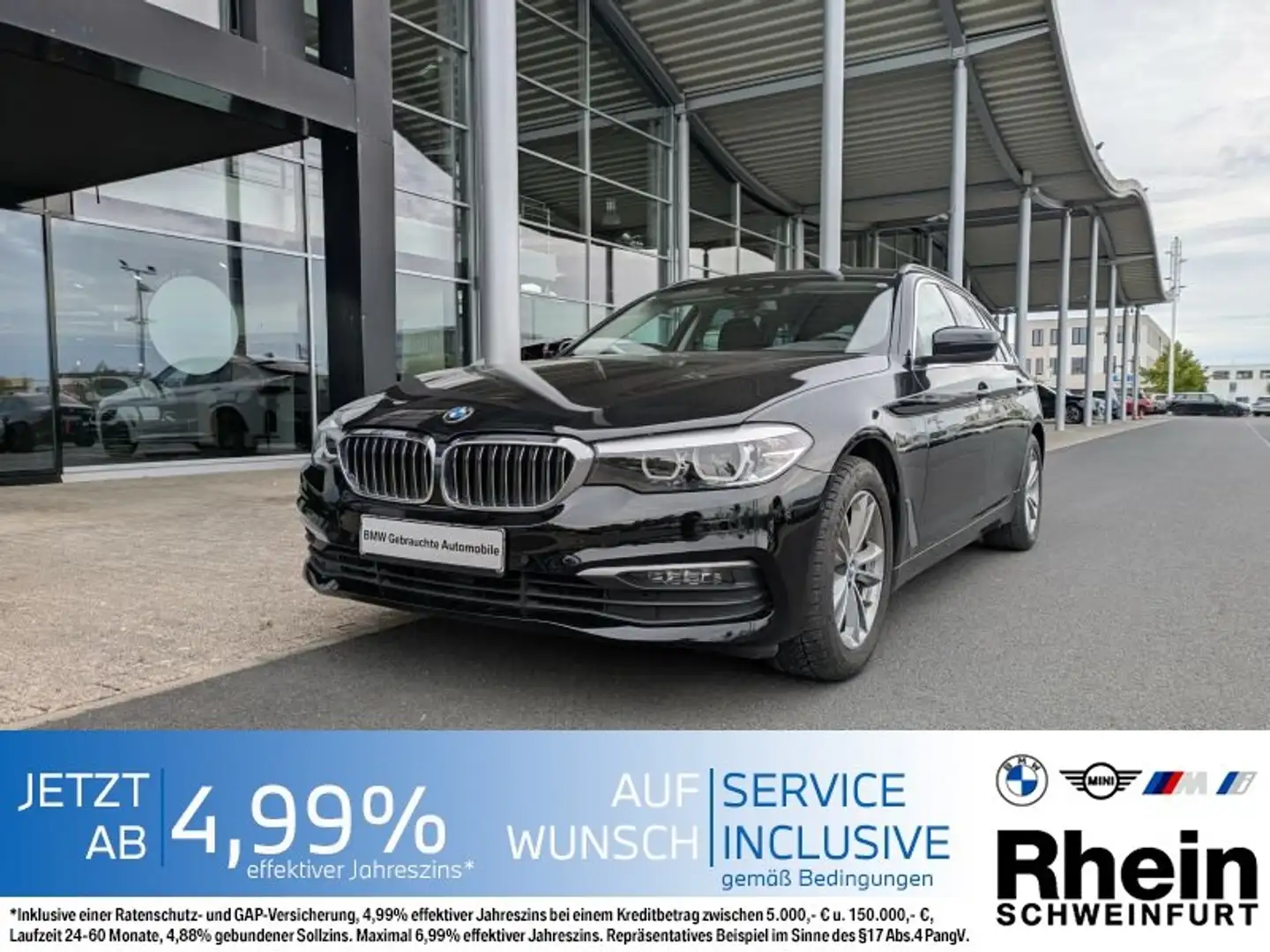 BMW 530 i Tour. Navi. Park.Assistant. SH. Schwarz - 1