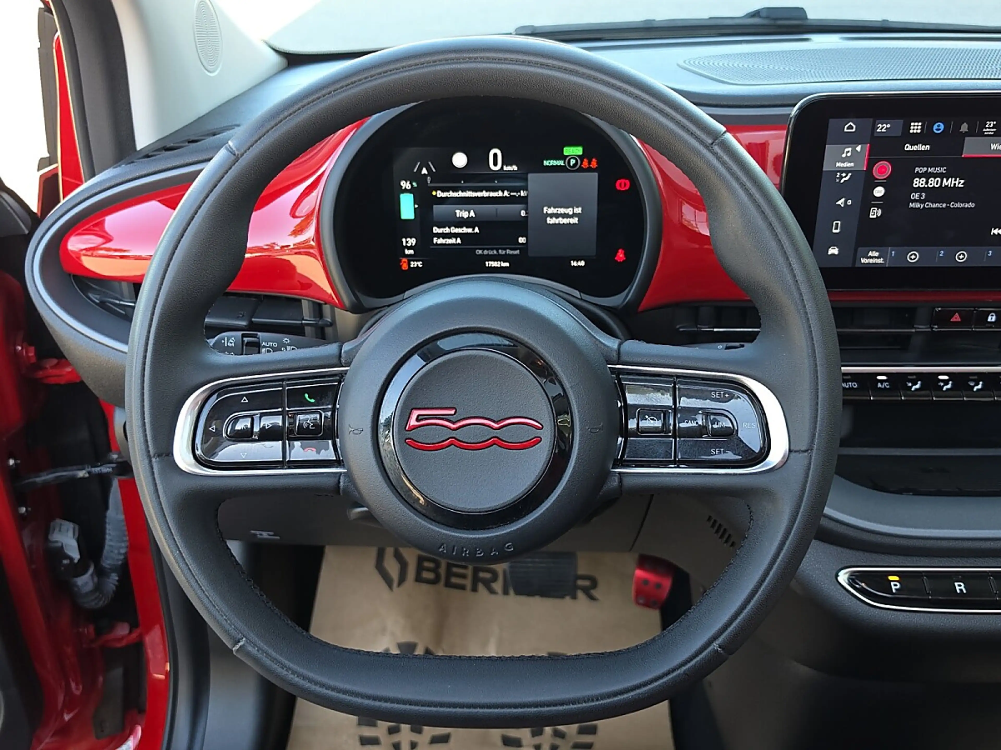 Fiat 500e C Red Batterie 42 kWh — photo 13