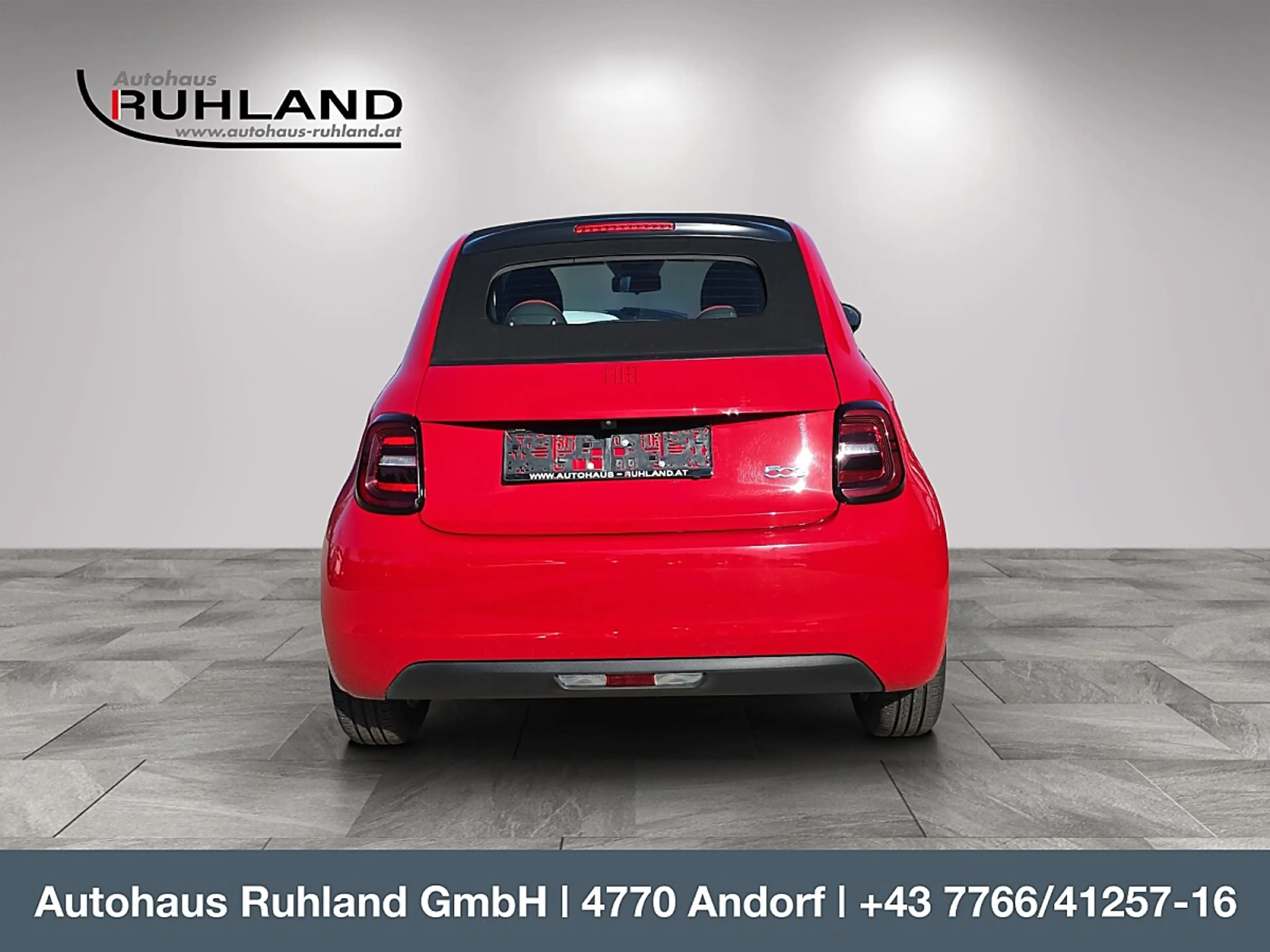 Fiat 500e C Red Batterie 42 kWh — photo 4