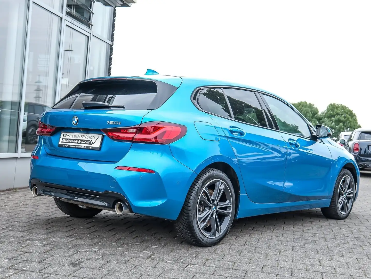 BMW 120 i ACC AHK RFK NAVI LED PDC V+H LM Blau - 2