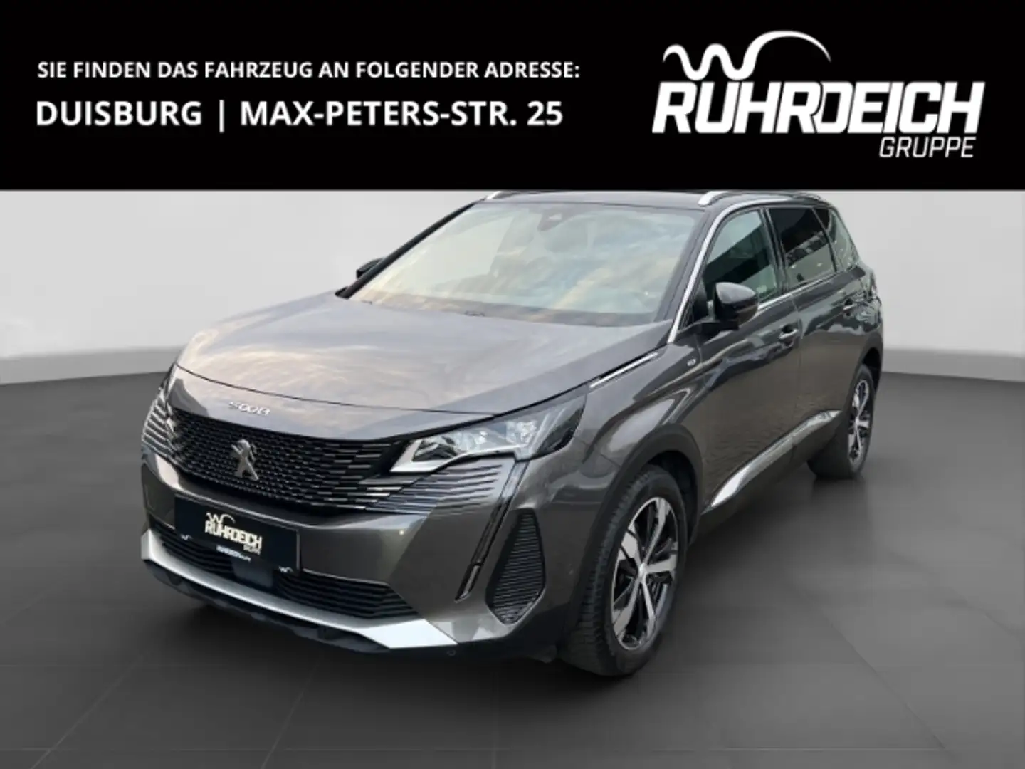 Peugeot 5008 GT 1.5 BlueHDi 7-Sitz+ACC+CAM+NAVI+SITZHZG+PDC+LED Grau - 1