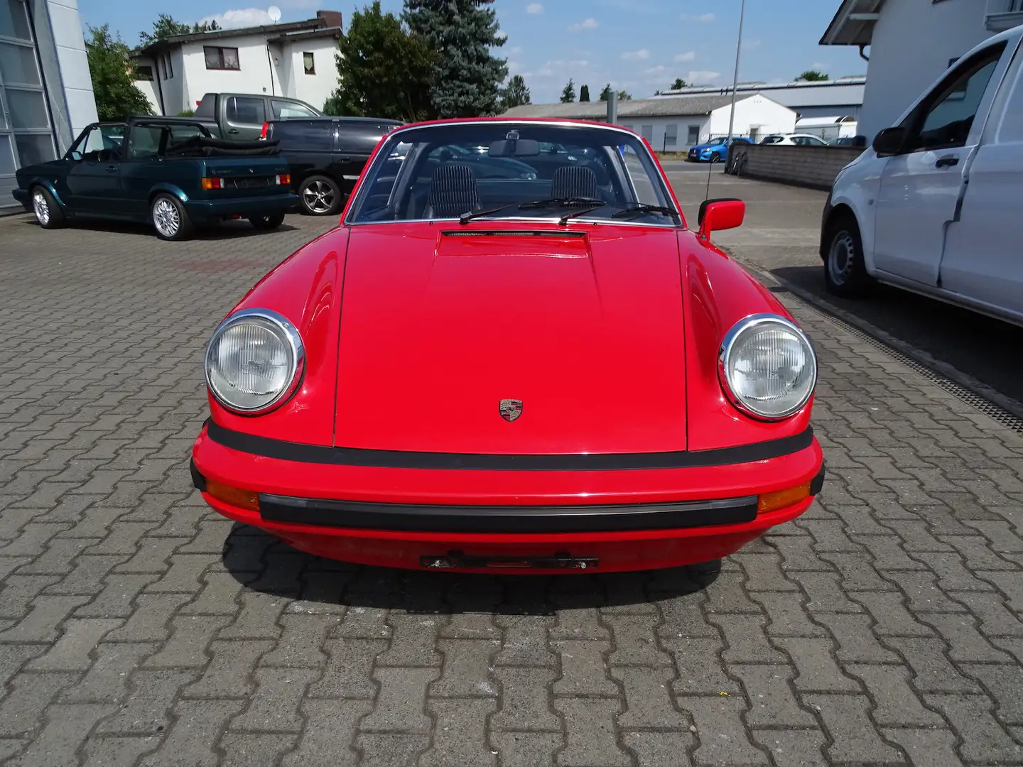 Porsche 911 Targa deutsches Fahrzeug aus 1.ter Hand Rot - 2