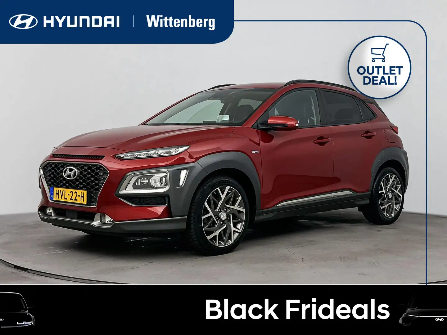 Hyundai KONA 1.6 GDI HEV FASHION DESIGN | OUTLETDEAL! | 18'' LM Rouge - 1