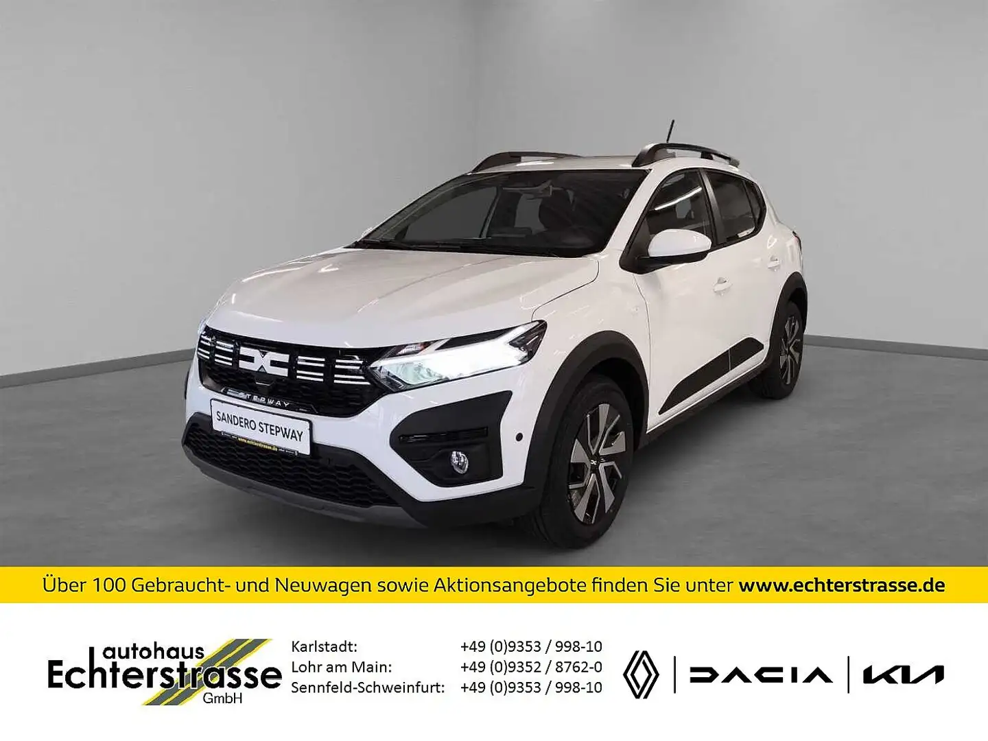 Dacia Sandero Stepway Expression ECO-G 100 +SHZ Weiß - 1