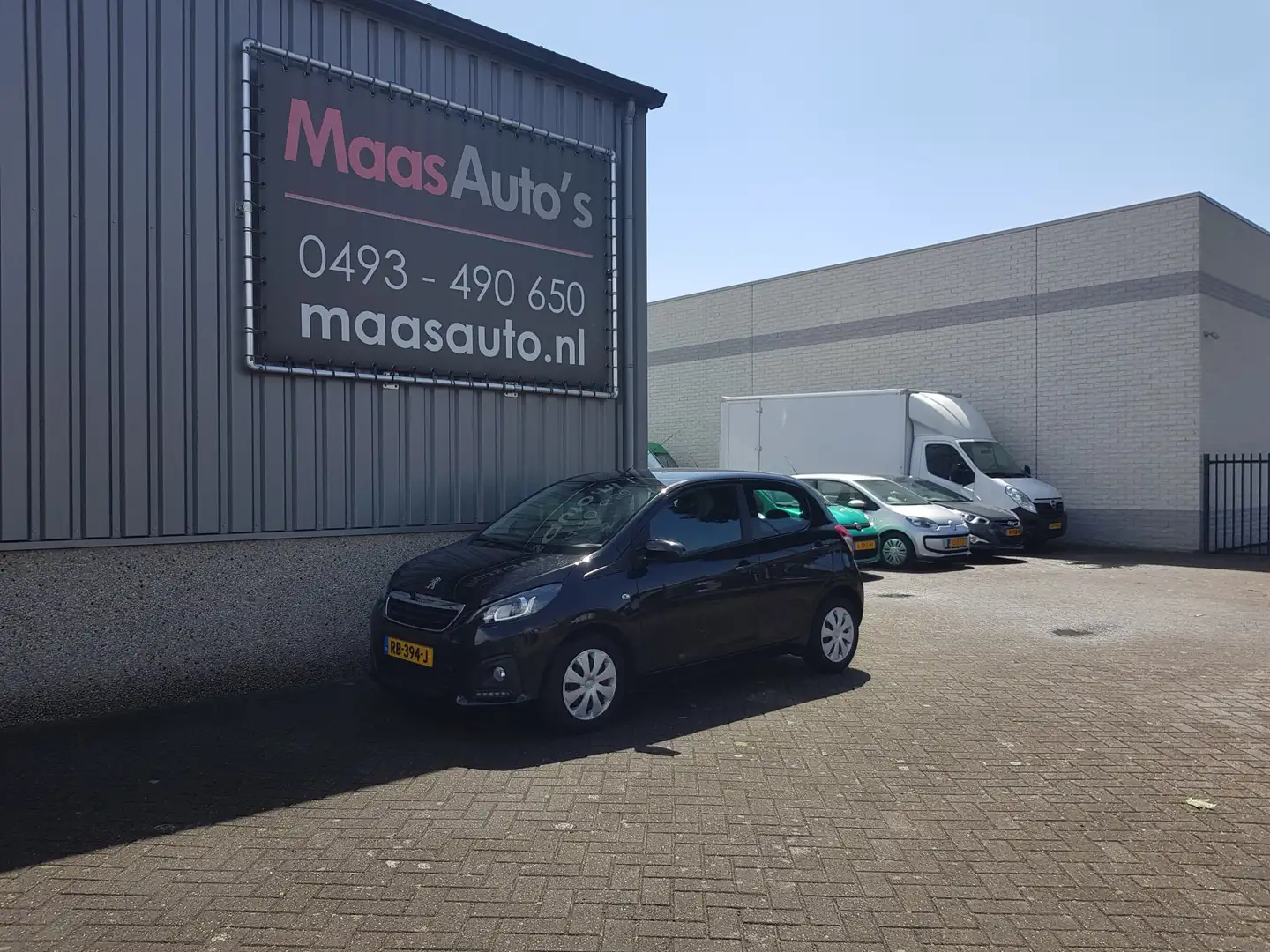 Peugeot 108 1.0 e-VTi Blue Lion uitvoering airco 1e eigenaar ! Zwart - 1
