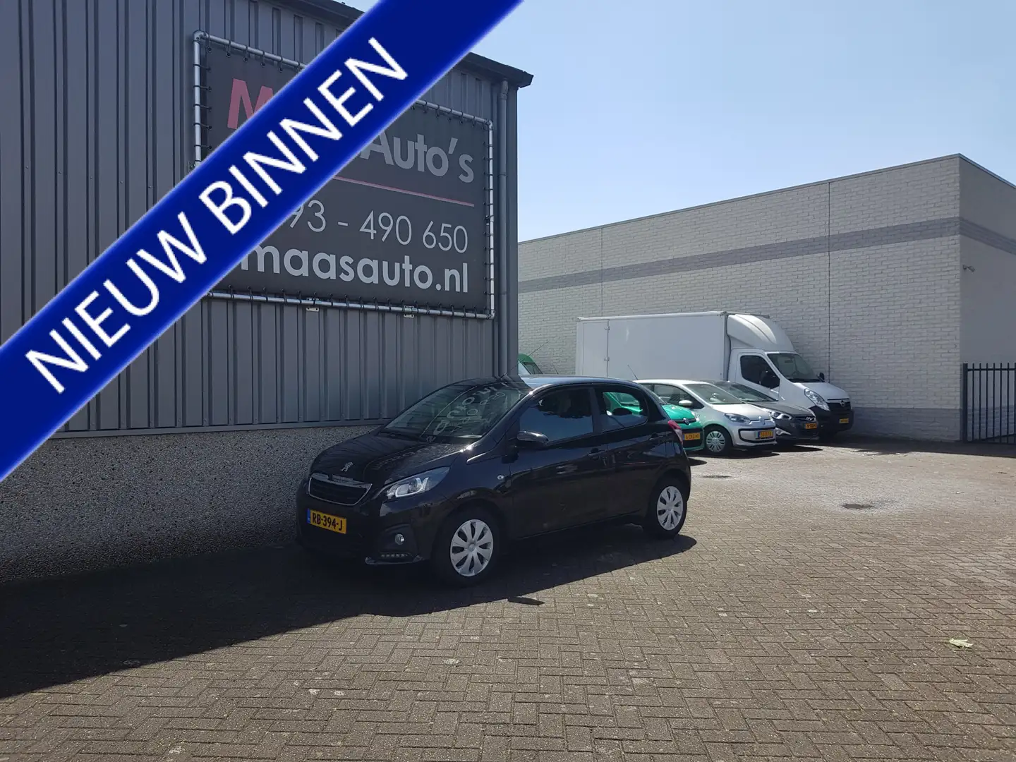 Peugeot 108 1.0 e-VTi Blue Lion uitvoering airco 1e eigenaar ! Negro - 1