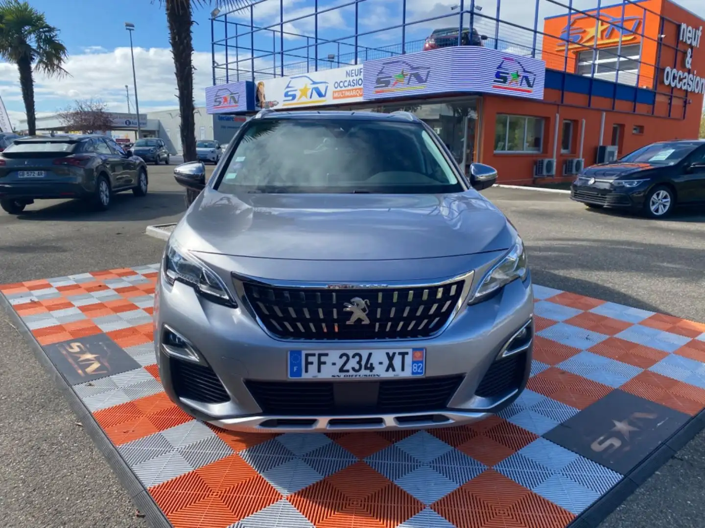 Peugeot 3008 PureTech 130 EAT8 CROSSWAY Hayon Pack Drive Assist Grey - 1