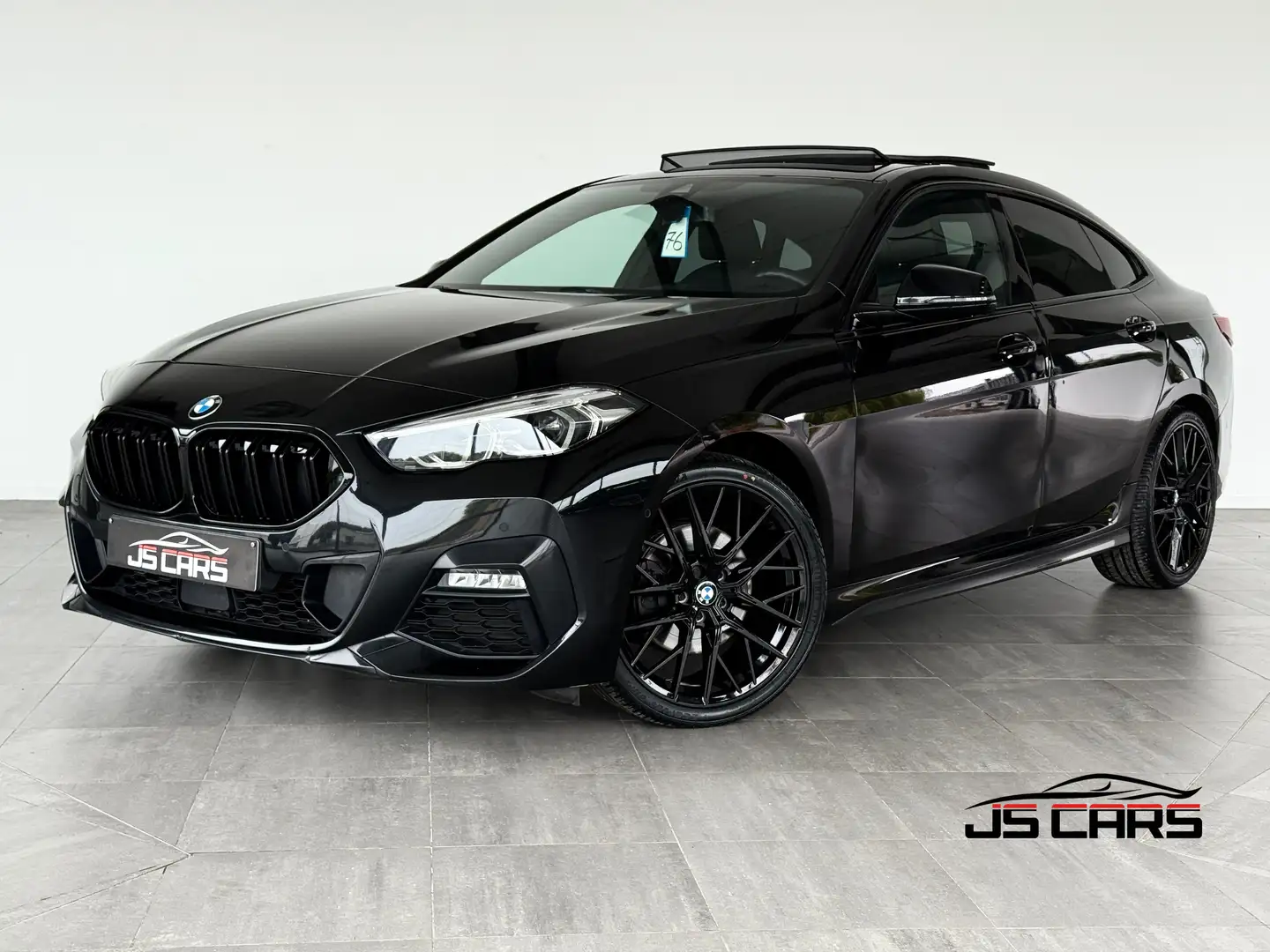 BMW 216 dA GranCoupé FULL PACK M-1ERPRO-T.O-GPS-CAMERA Zwart - 1