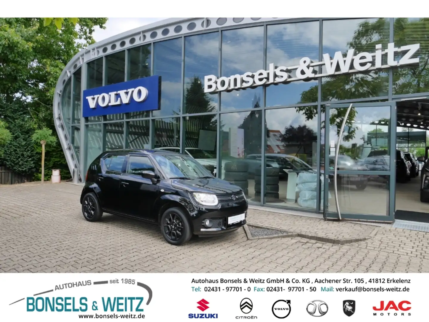 Suzuki Ignis 1.2 CLUB HYBRID LED DAB Berganfahrass. GA Klima Li Schwarz - 1