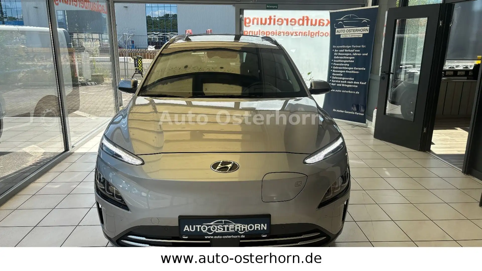 Hyundai KONA Kona Trend Elektro / Glas Schiebe Dach elektr. Silber - 2