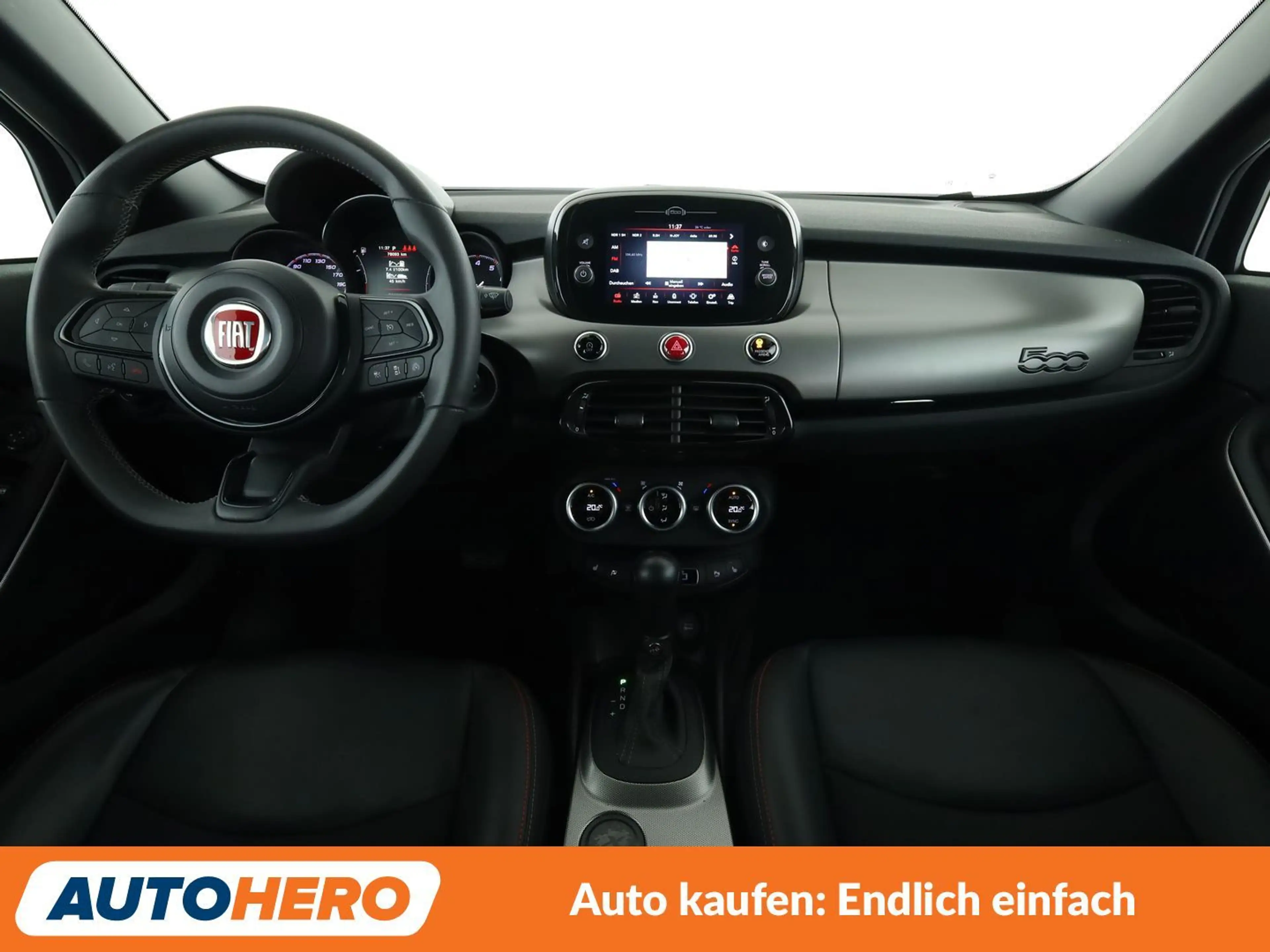 Fiat 500X 1.3 Turbo Sport Aut.*NAVI*LED*ACC*SPUR*PDC*SHZ* — photo 12
