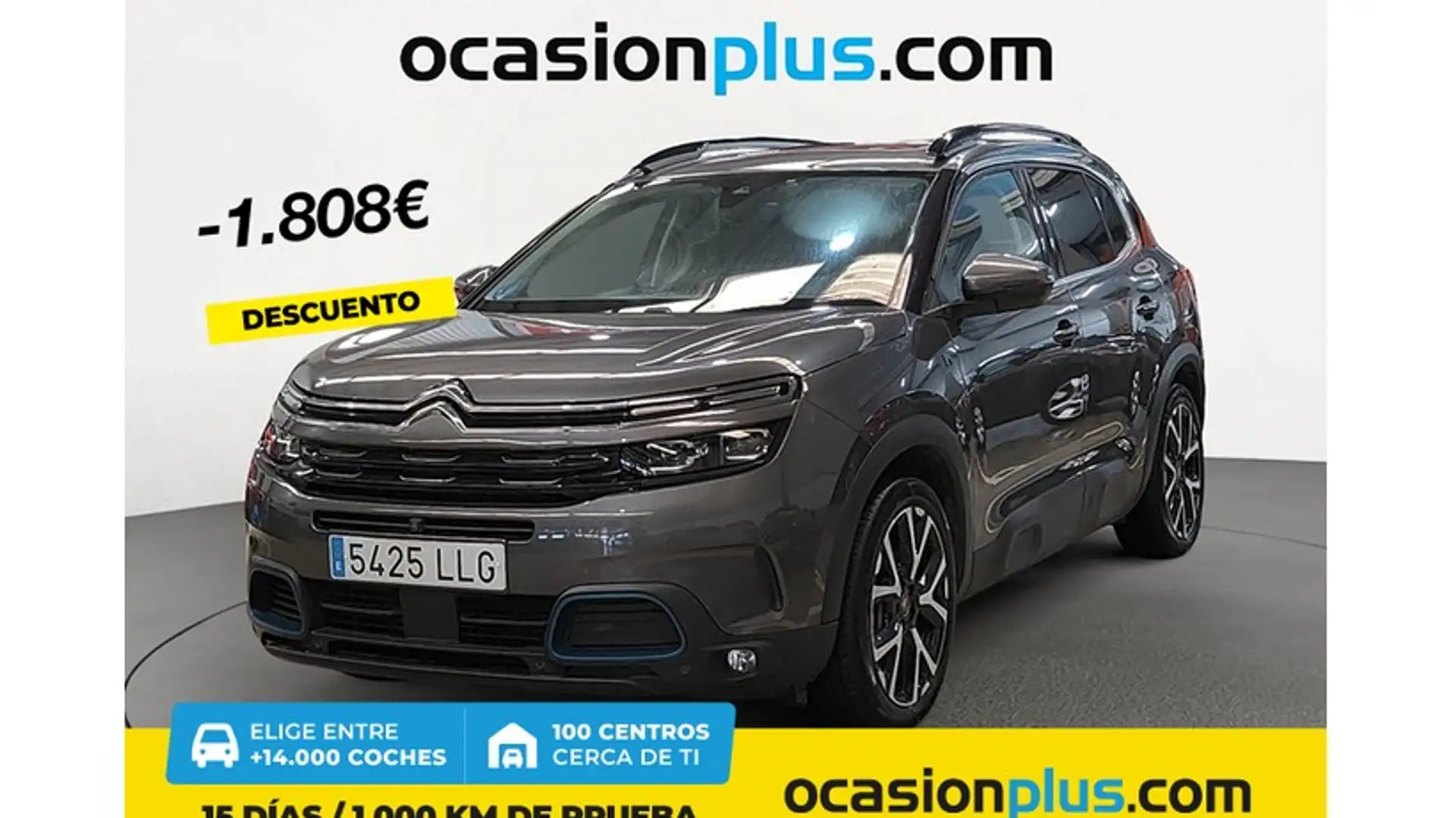 Citroen C5 Aircross Hybrid Shine EAT8 Gris - 1