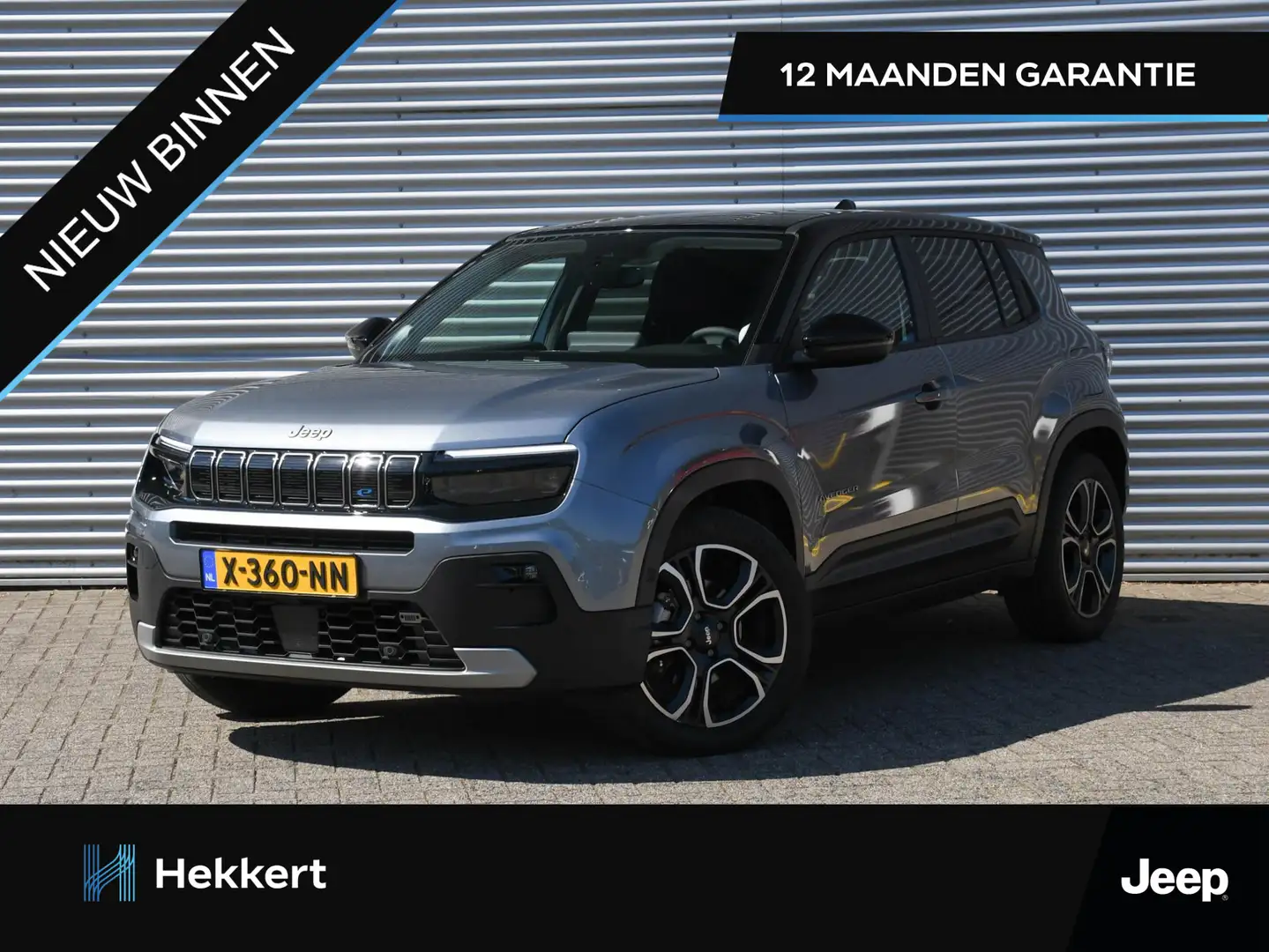 Jeep Avenger 1st Edition 54 kWh 156pk Automaat STOELVERW. VOOR Grijs - 1