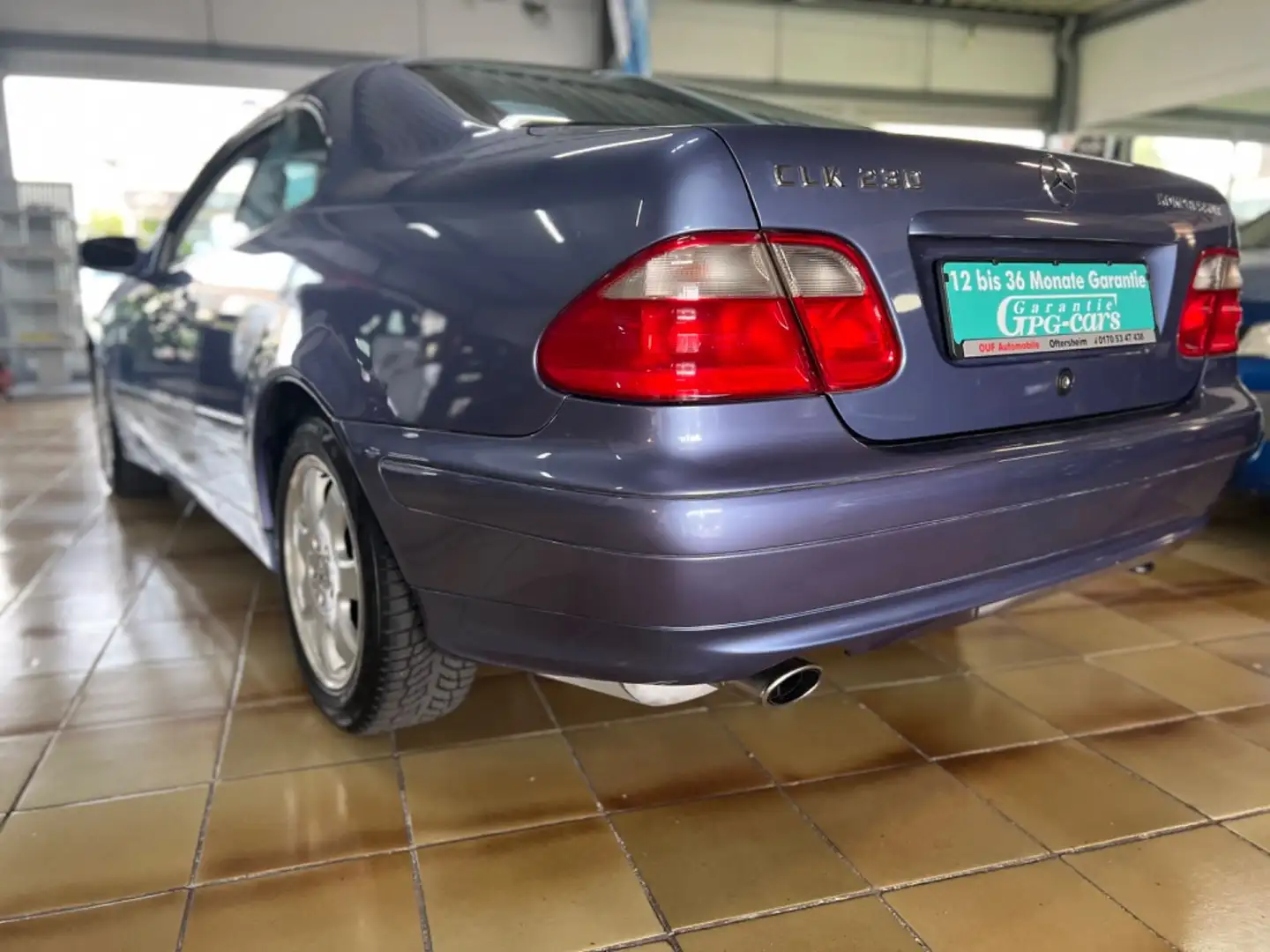 Mercedes-Benz CLK 230 KOMPRESSOR AVANTGARDE TOP plava - 2