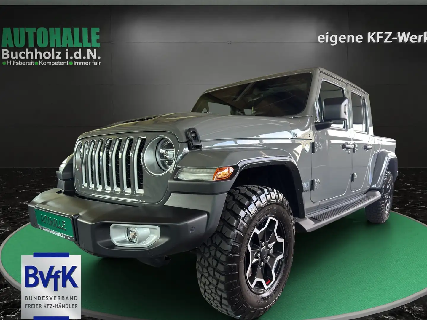 Jeep Gladiator Overland 4WD ~ LEDER~NAVI~ALU~360 G KAMERA~AUTOMAT Grau - 1