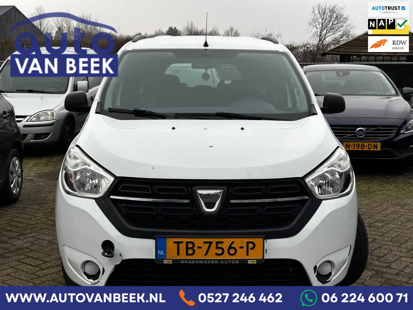 Dacia Lodgy 1.2 TCe Ambiance 7p.|Defect|Export Blanc - 1