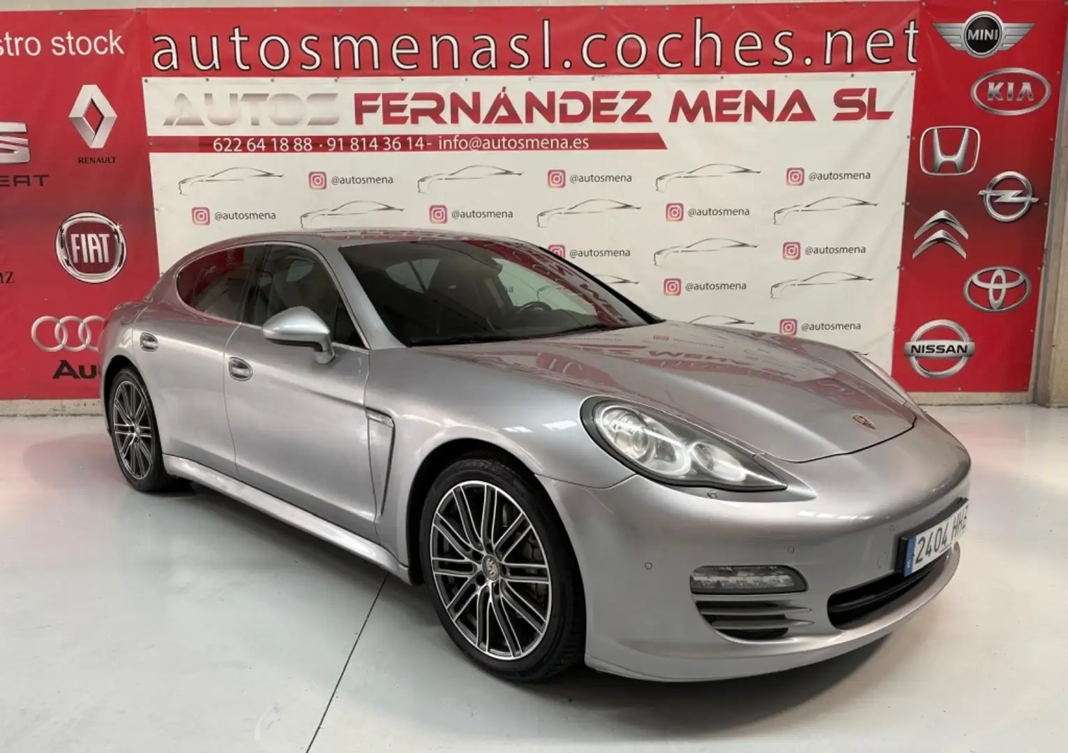 Porsche Panamera 4S Aut. Zilver - 1