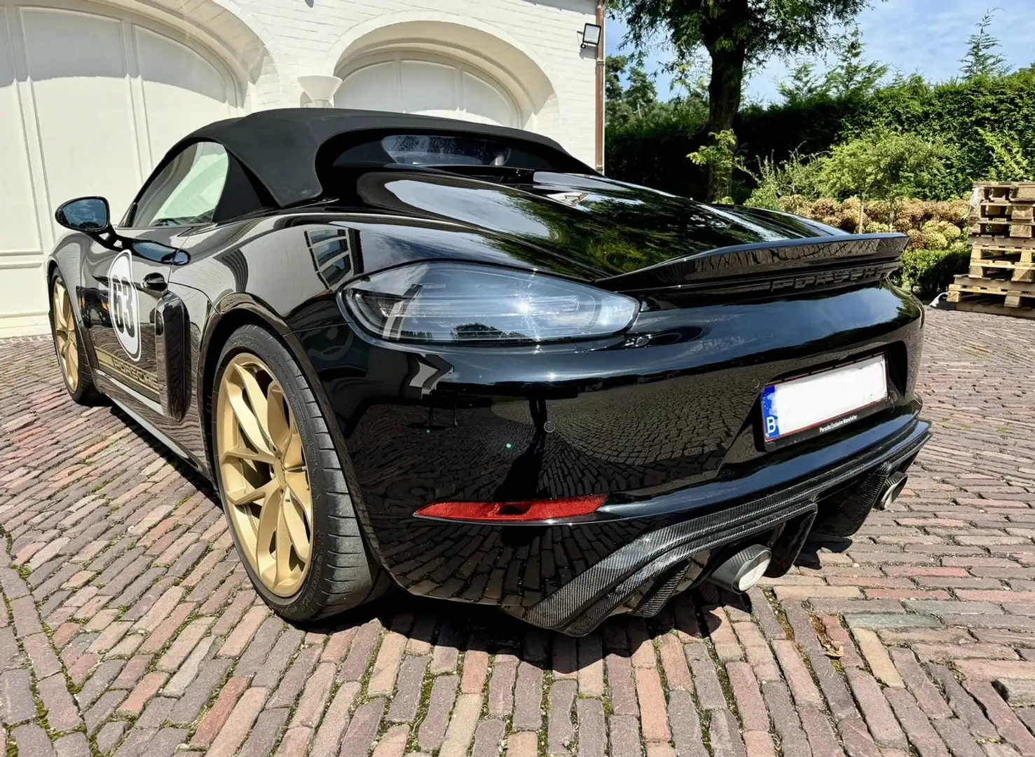 Porsche 718 Spyder PDK  Limited edition black carbon 1/3 Noir - 2