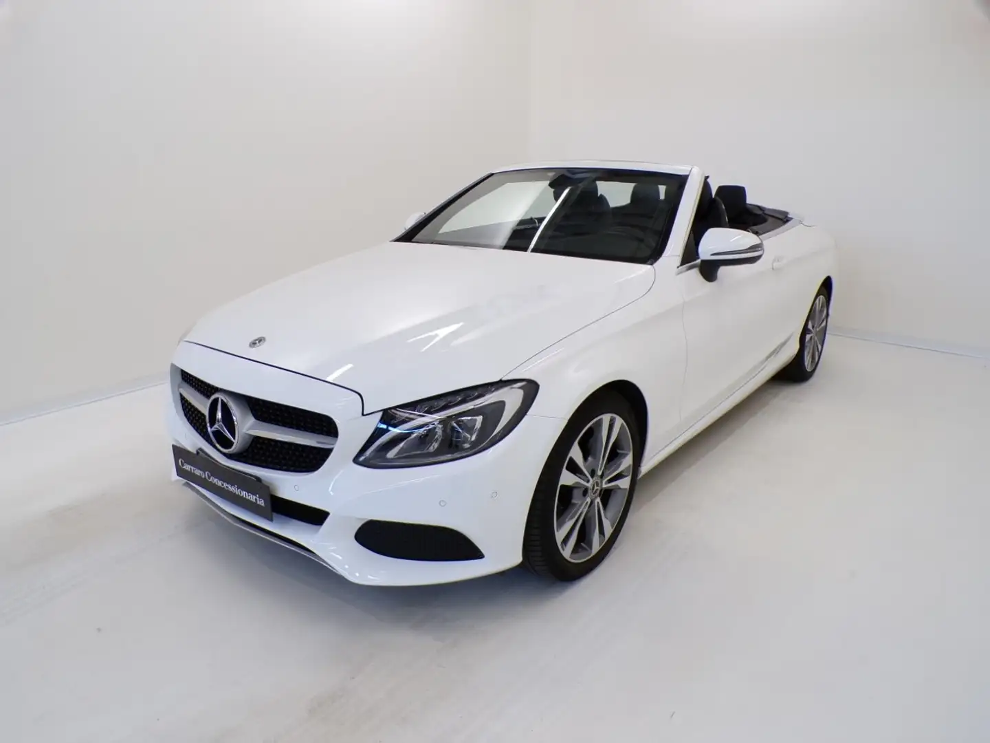 Mercedes-Benz C 220 - C Cabrio 220 d Sport 4matic auto Bianco - 1
