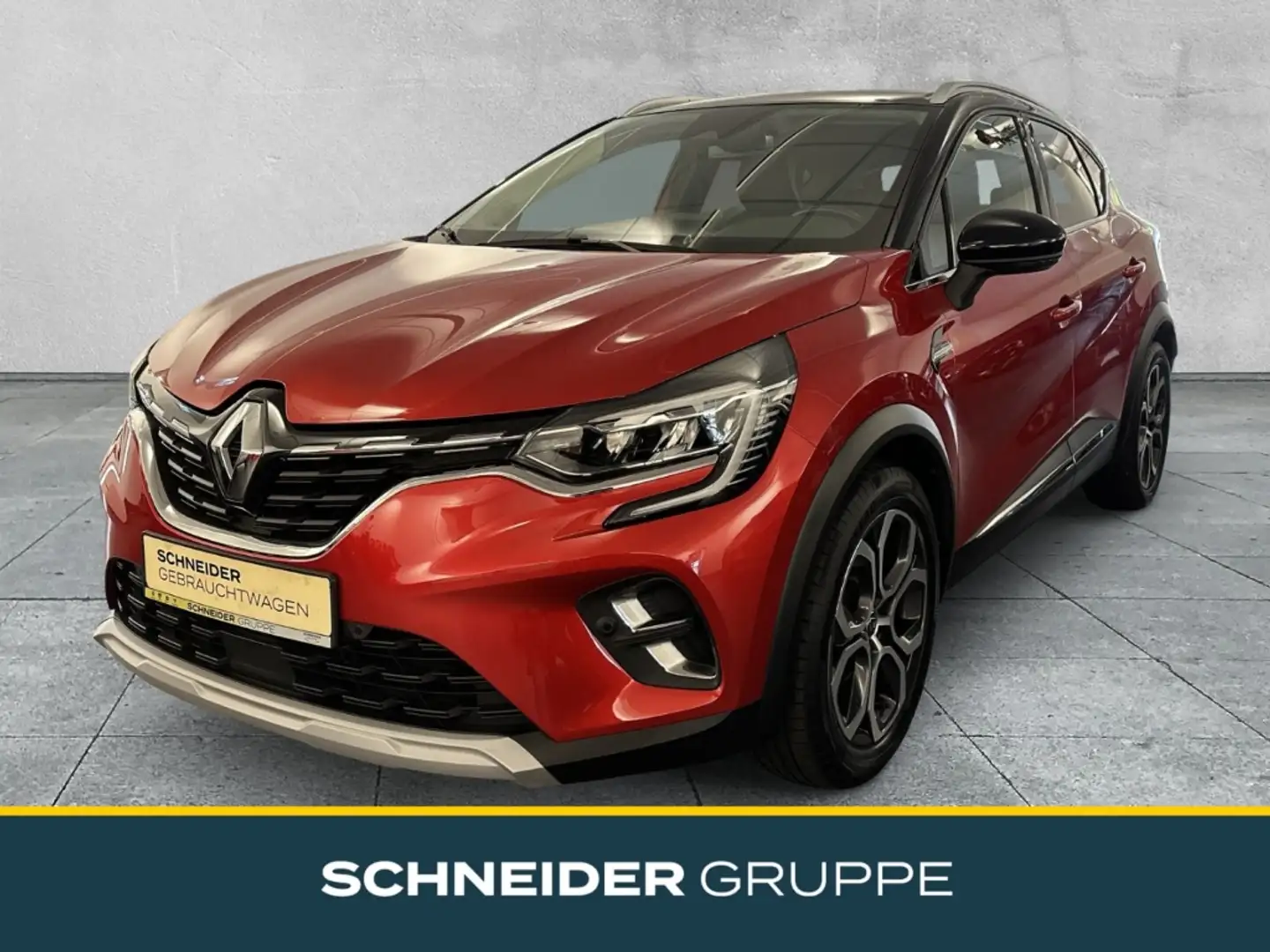 Renault Captur INTENS TCe 140 EDC KLIMA+KAMERA+SHZ+LED Rood - 1