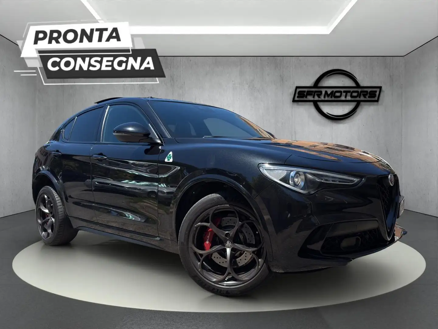 Alfa Romeo Stelvio Quadrifoglio Q4 Akrapovic - PREZZO PROMO Nero - 1