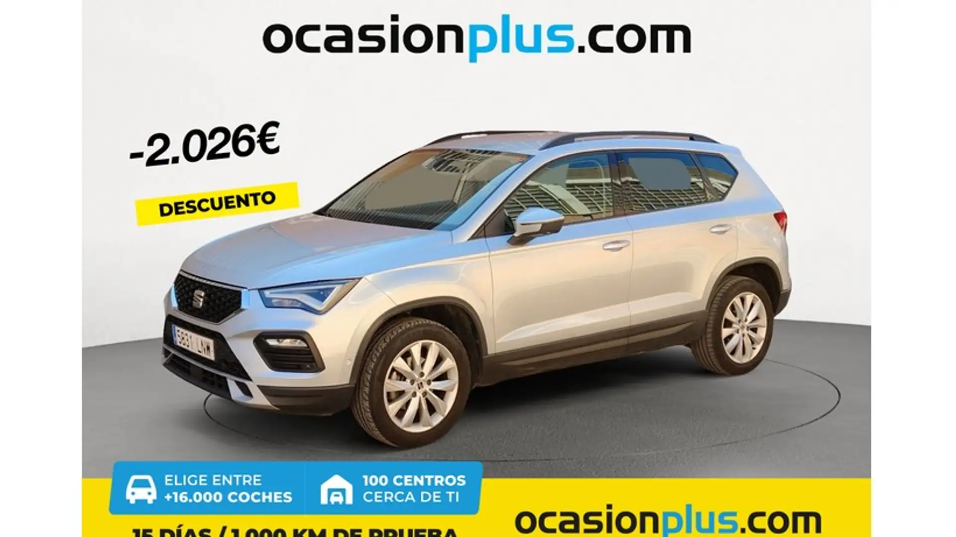 SEAT Ateca 1.0 TSI S&S Style Plateado - 1