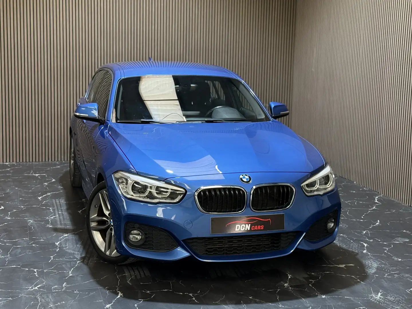 BMW 116 d Pack M Bleu - 2