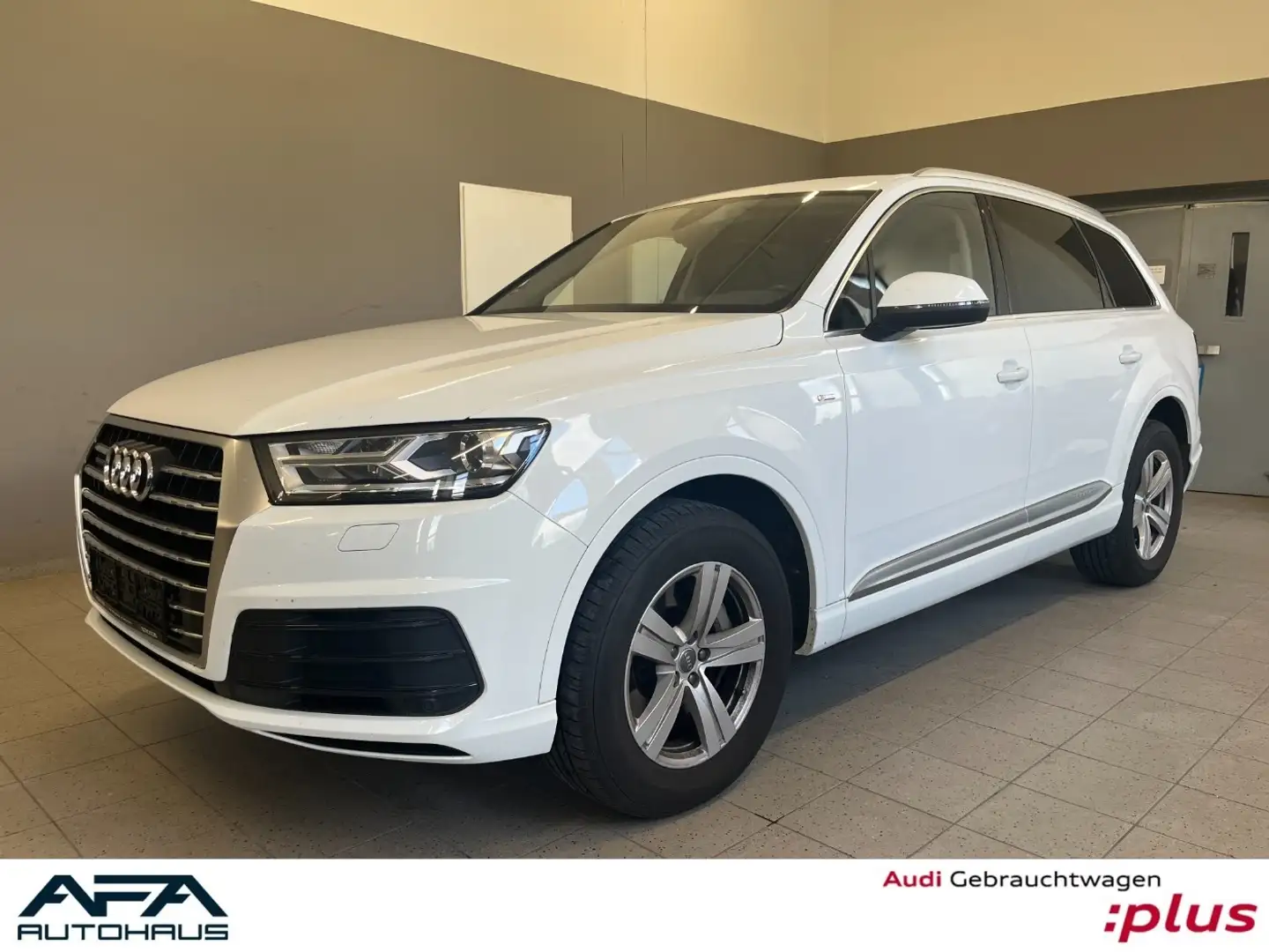 Audi Q7 3.0 TDI quattro tiptr. S-Line*7Sitze*AHK*Navi Weiß - 1