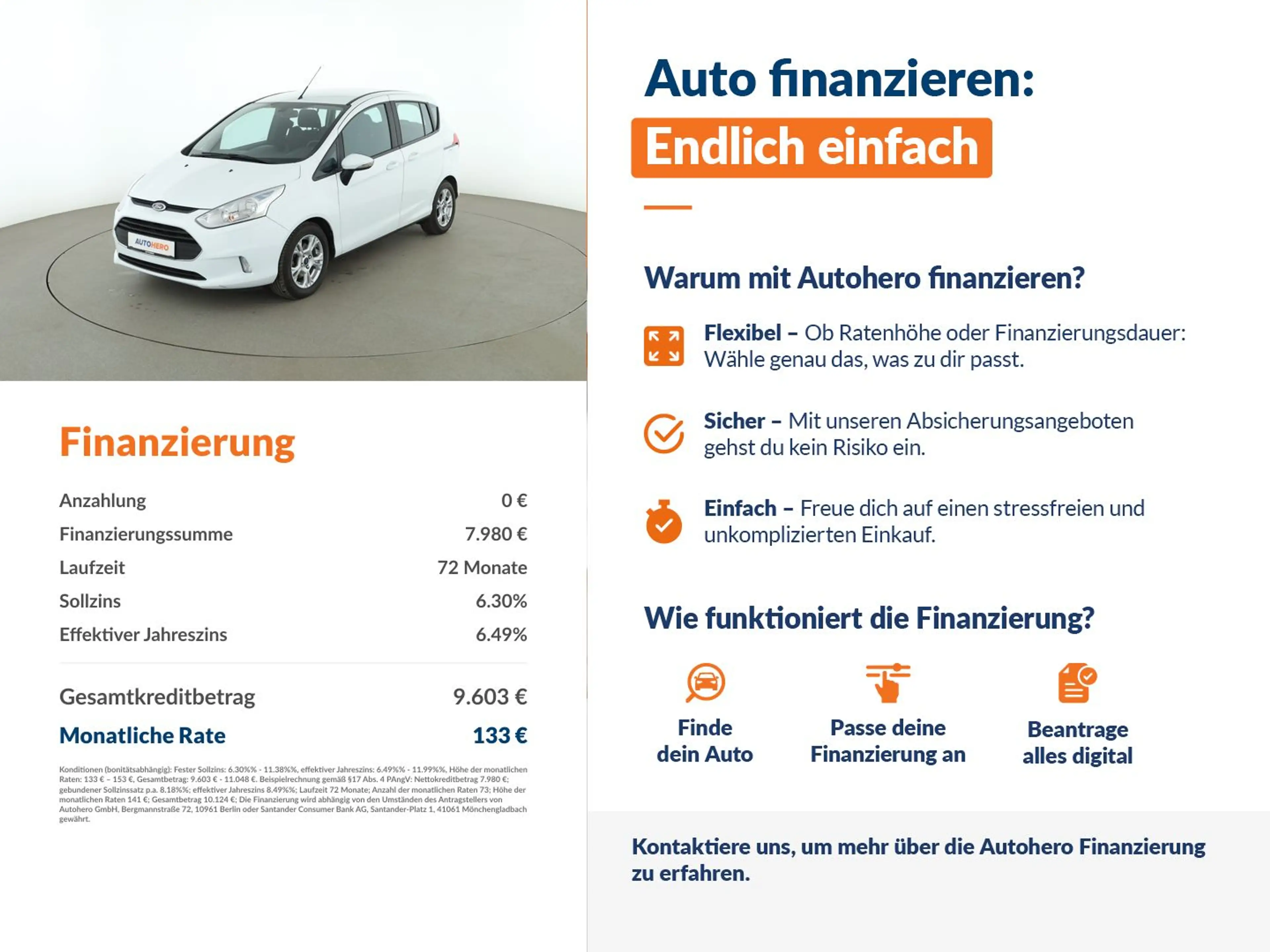 Ford B-Max 1.0 EcoBoost SYNC Edition *SHZ*KLIMA*GARANTIE* — photo 2
