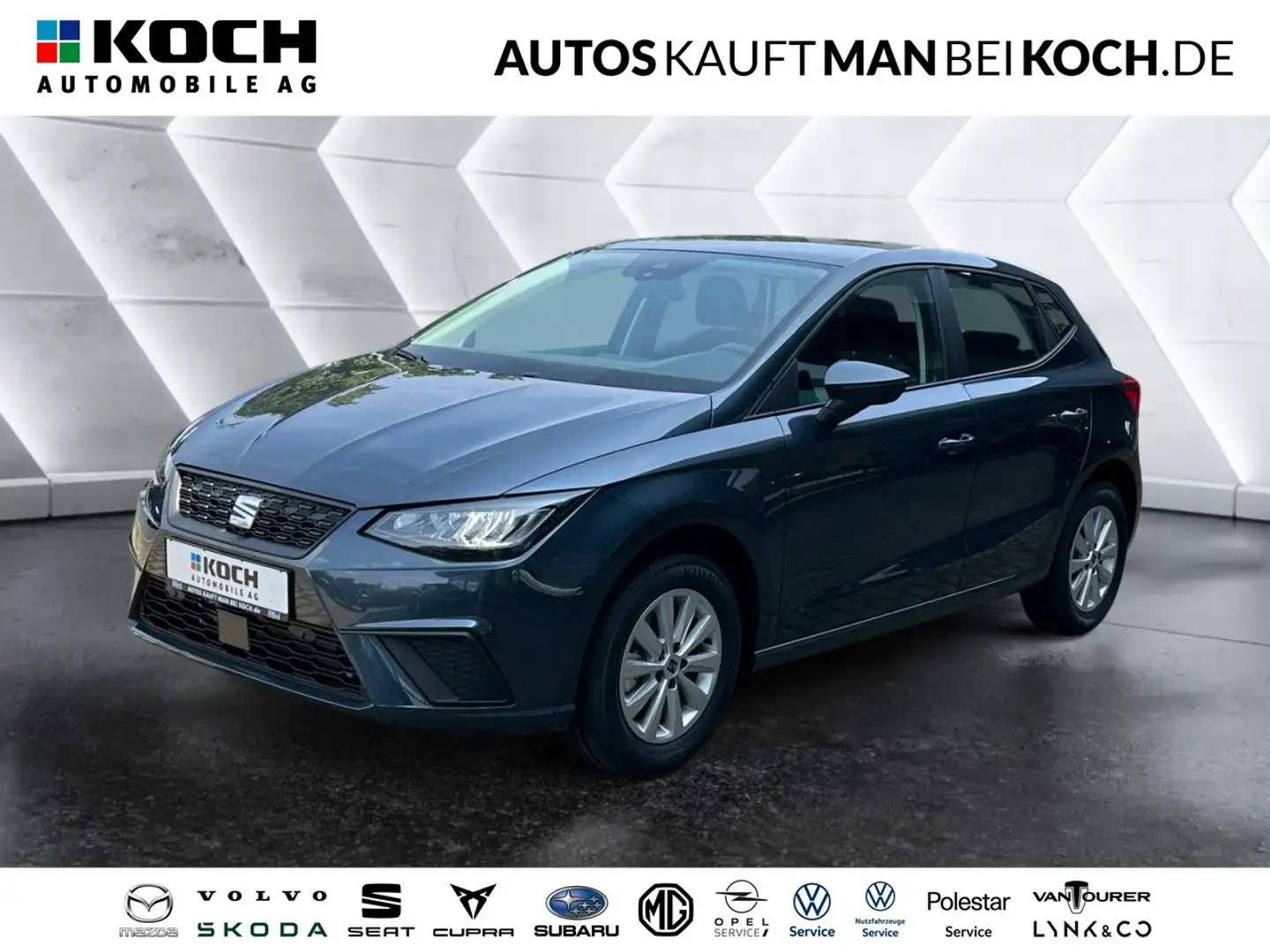 SEAT Ibiza 1.0 TSI Style DSG PDC ACC DAB Bluetooth LED Grau - 1