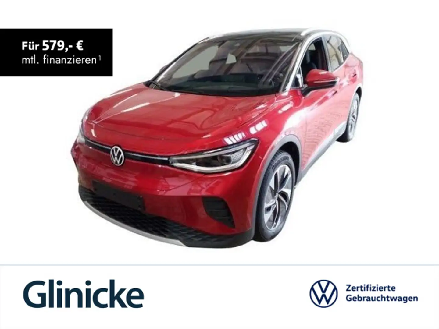Volkswagen ID.4 Pro Wärmepumpe/AHK/Pano/Kam/h&k/Assist/Nav/ Rot - 1
