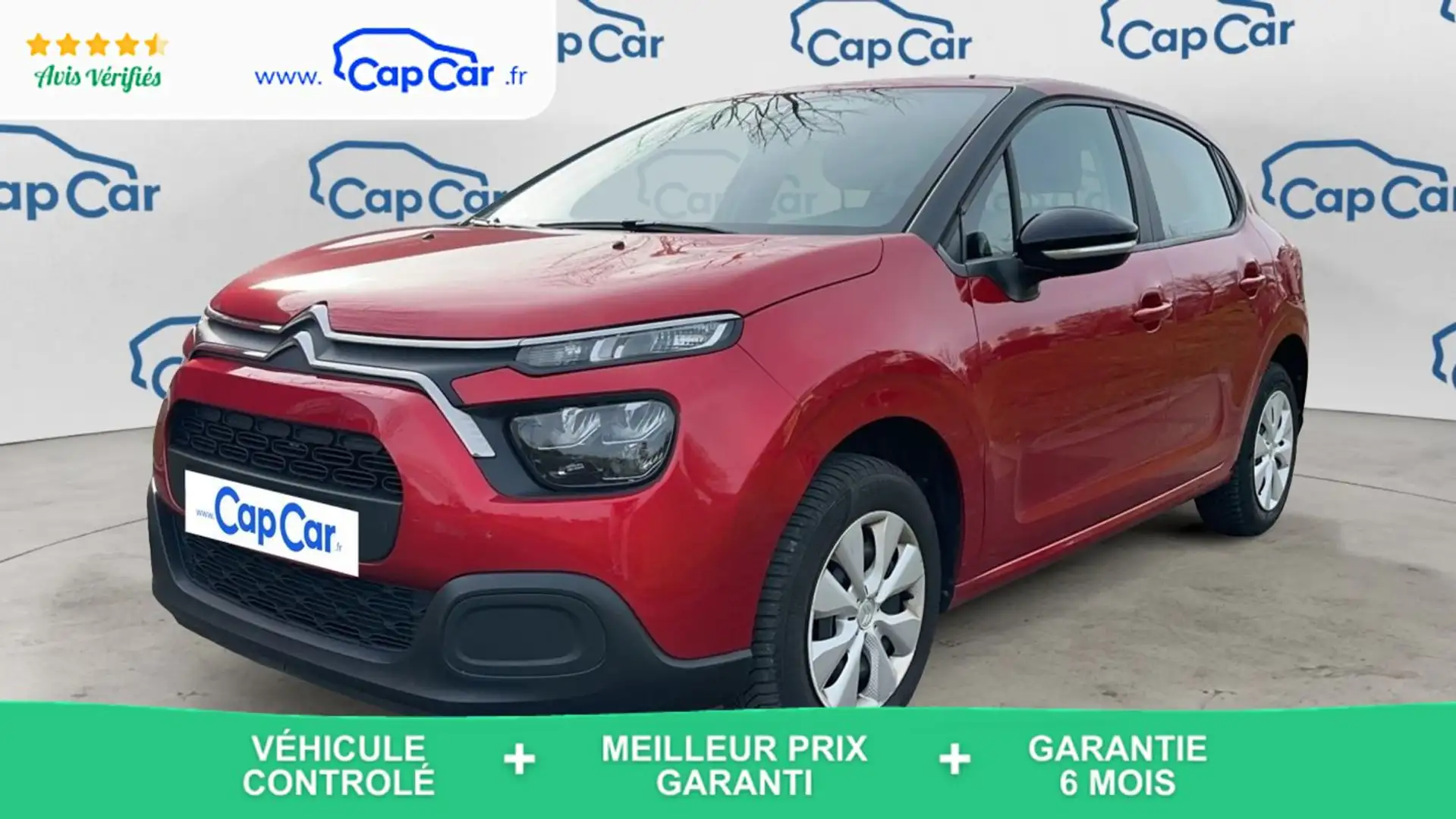 Citroen C3 III 1.2 PureTech 82 Live Rouge - 1