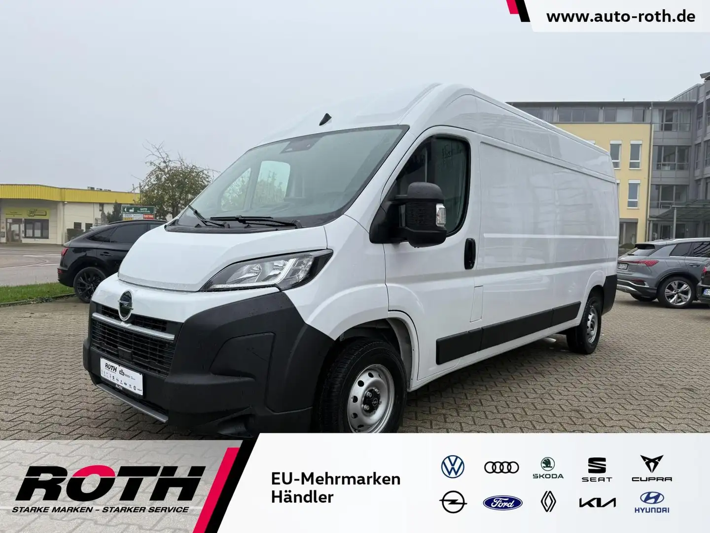 Opel Movano 35 L3H2 3,5t 140PS *Navi*AHK*PDC*Kamera* Fehér - 1