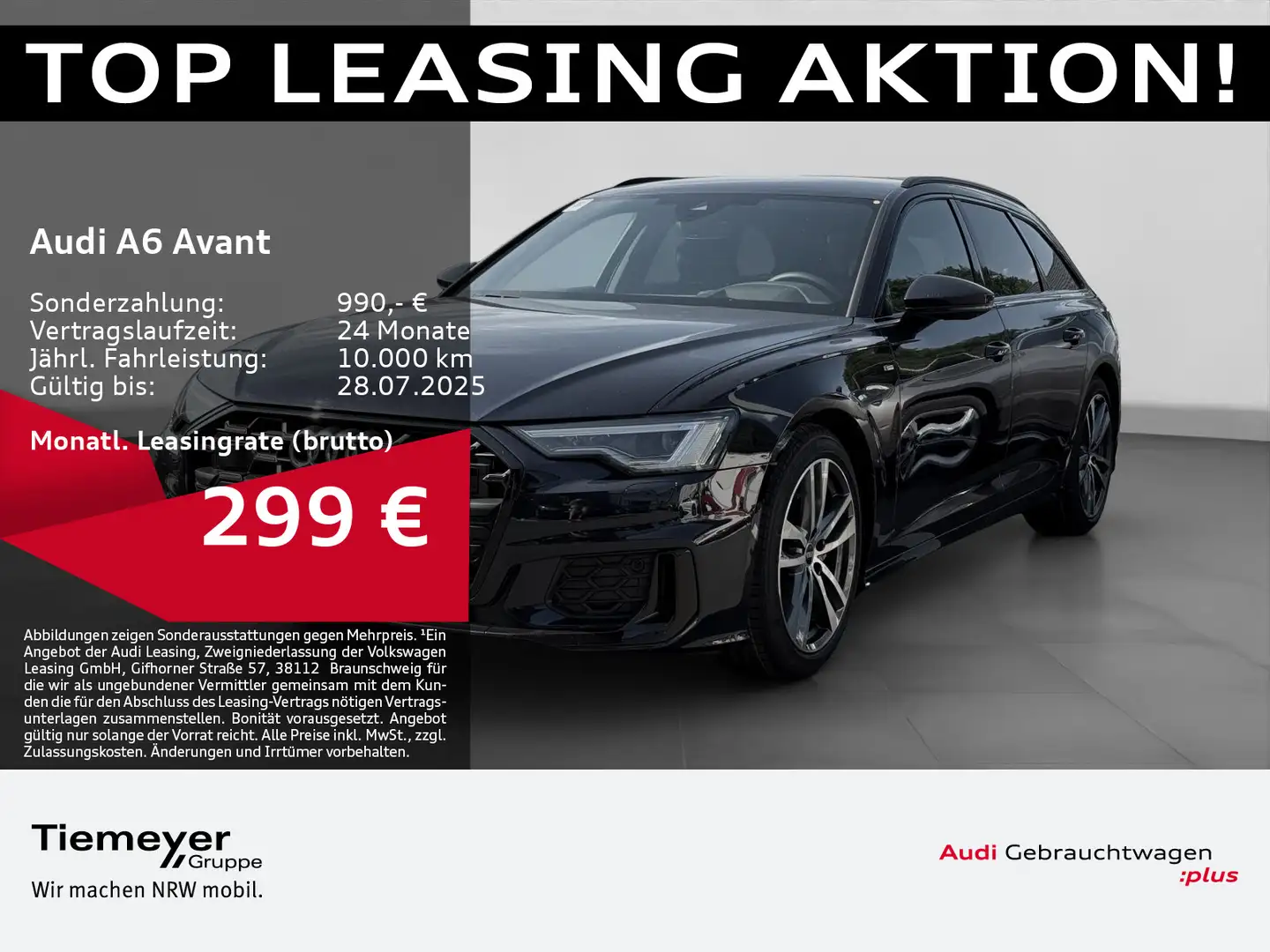Audi A6 40 TDI S LINE MATRIX HuD LEDER MEMORY Blau - 1