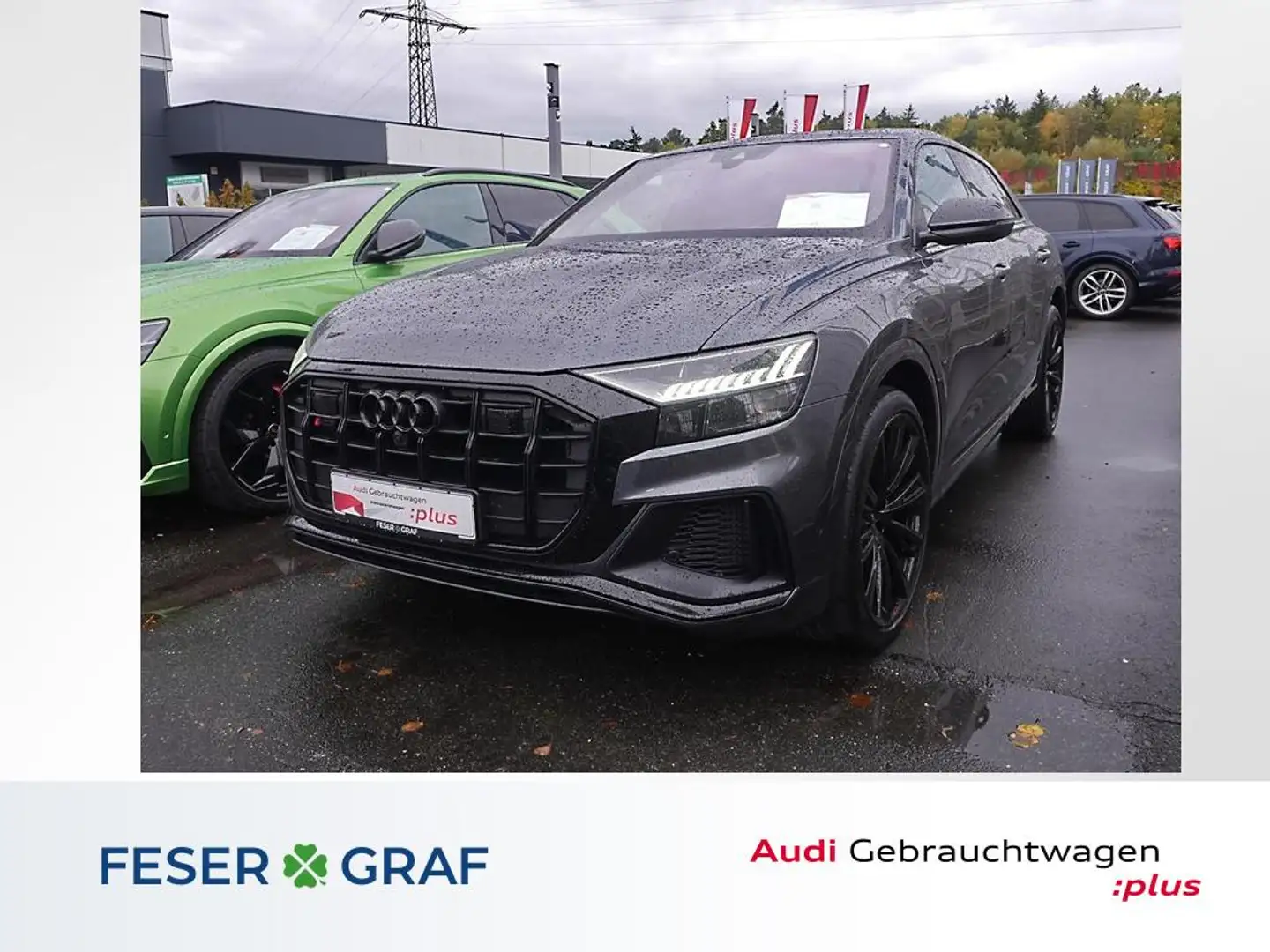 Audi SQ8 TFSI Pano,Standhzg,HUD,AHK,Kameras,B&O,ACC Grau - 1