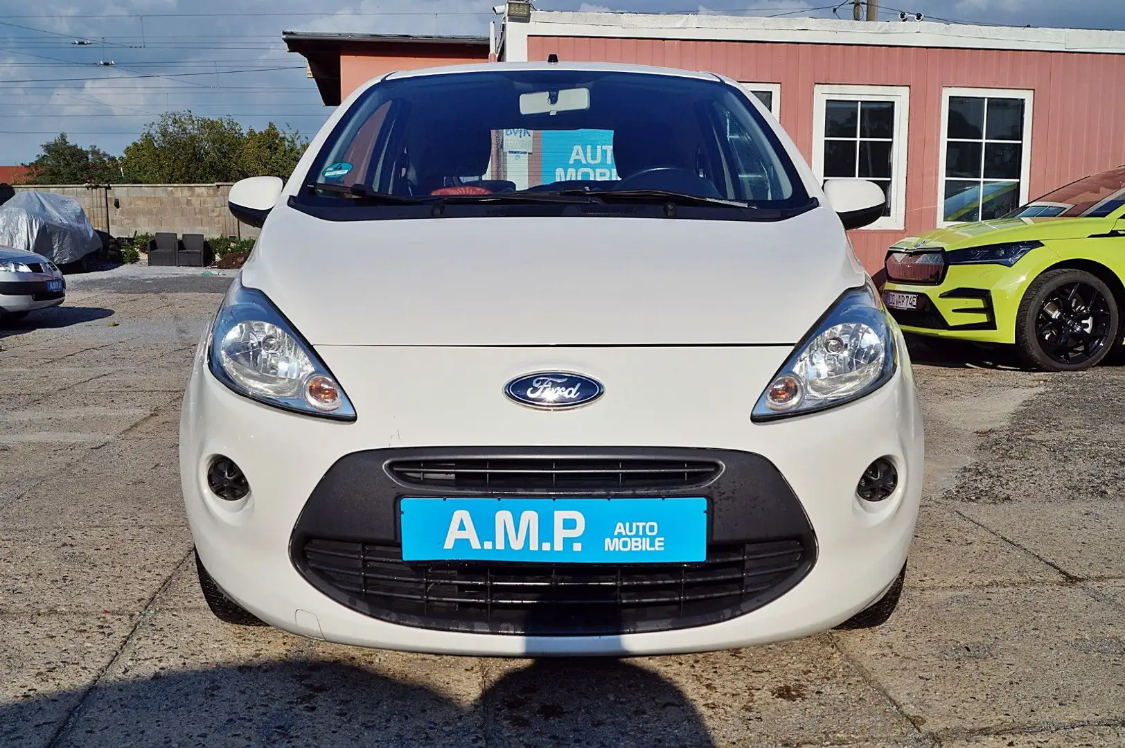 Ford Ka/Ka+ 1.2, 1.HAND, Klima, el.FH, ZV+FB, Allwetter.. Weiß - 2