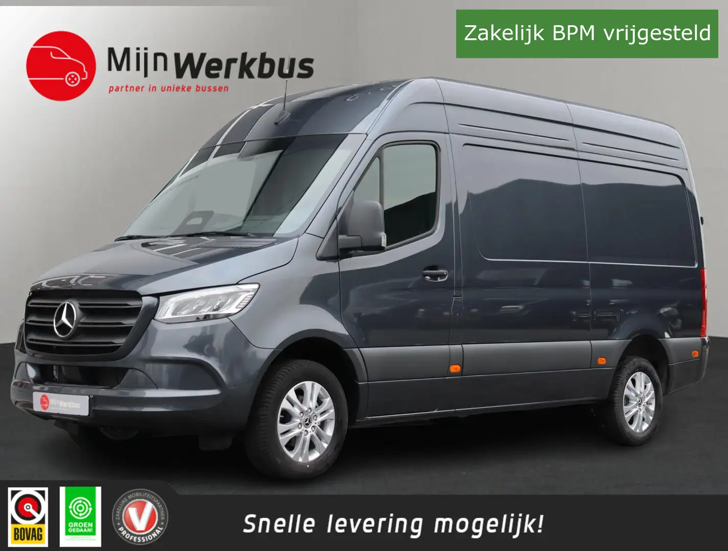 Mercedes-Benz Sprinter 319 1.9 CDI L2H2 Pro 3.5T Trekgewicht | Distronic Grijs - 1