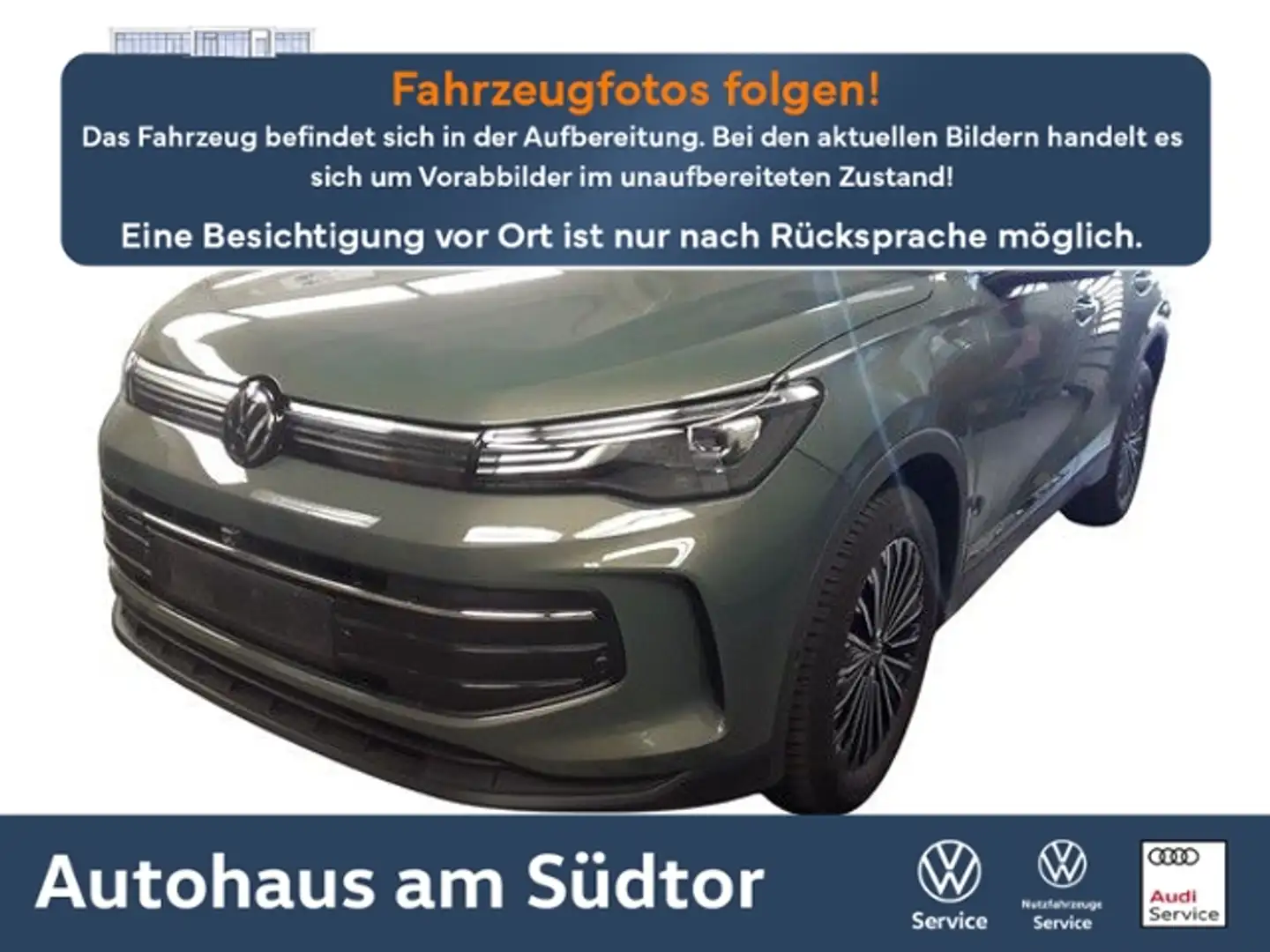 Volkswagen Tiguan Life 1.5 eTSI DSG | LED AHK RFK ACC Navi Grün - 1