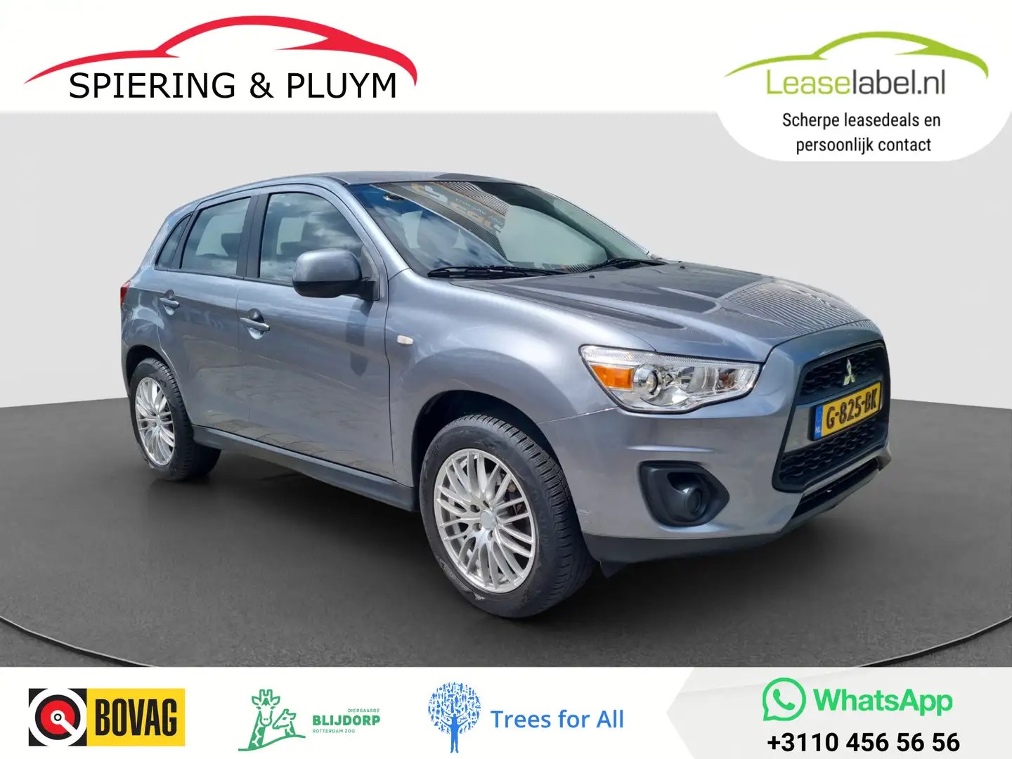 Mitsubishi ASX 1.6 Cleartec Bright | Airco | Trekhaak Grijs - 1